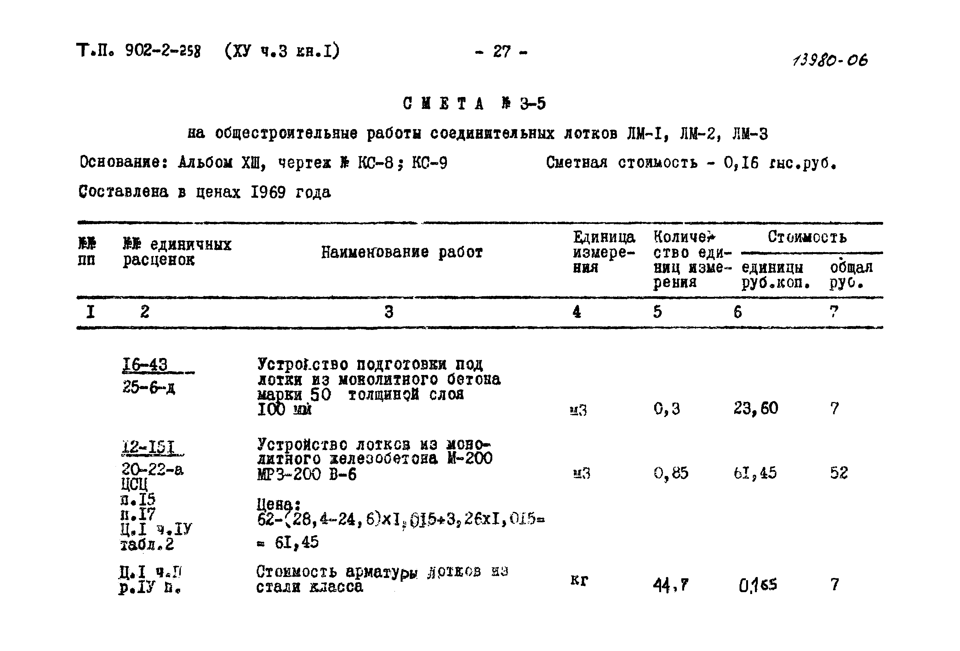 Типовой проект 902-2-258