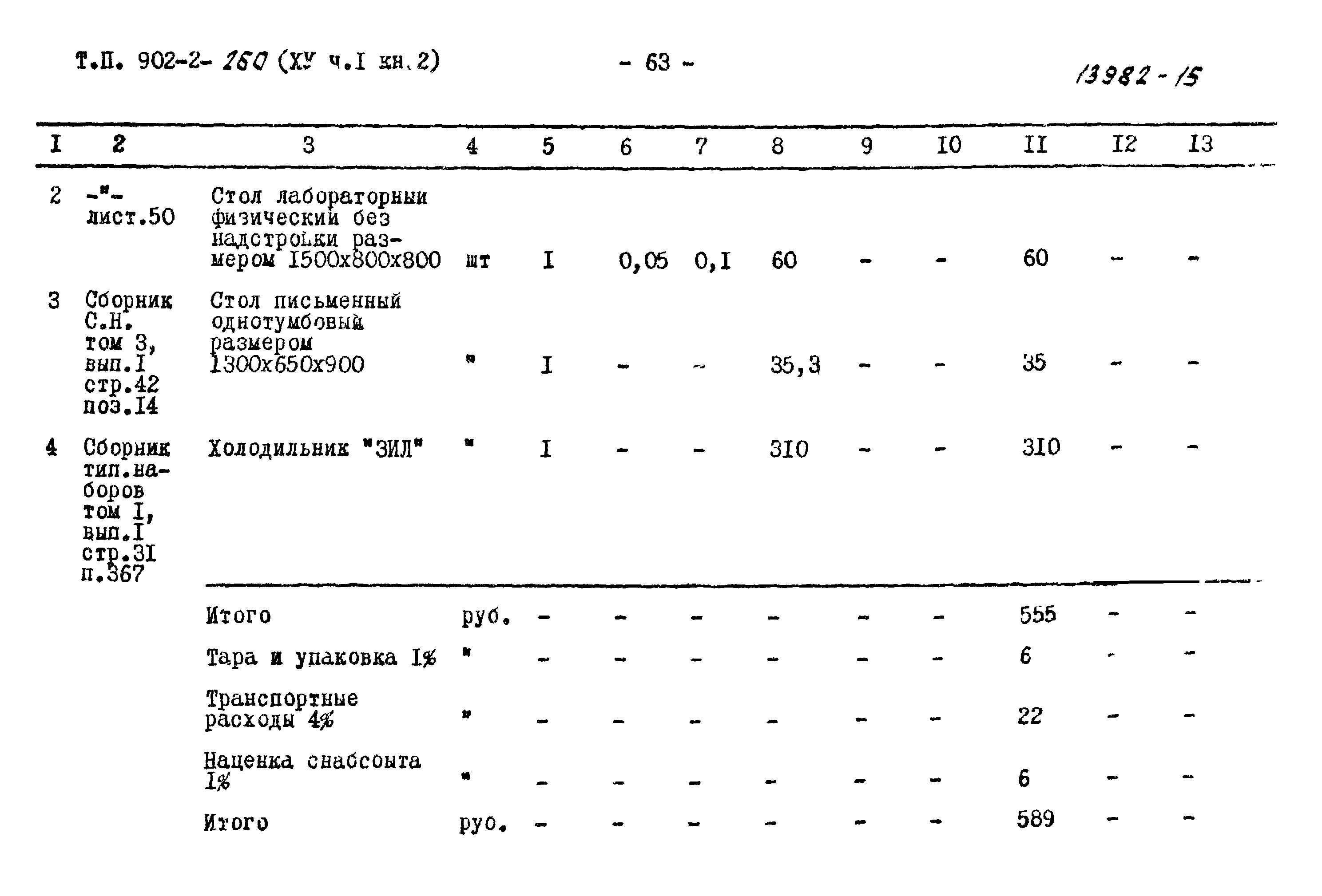 Типовой проект 902-2-260