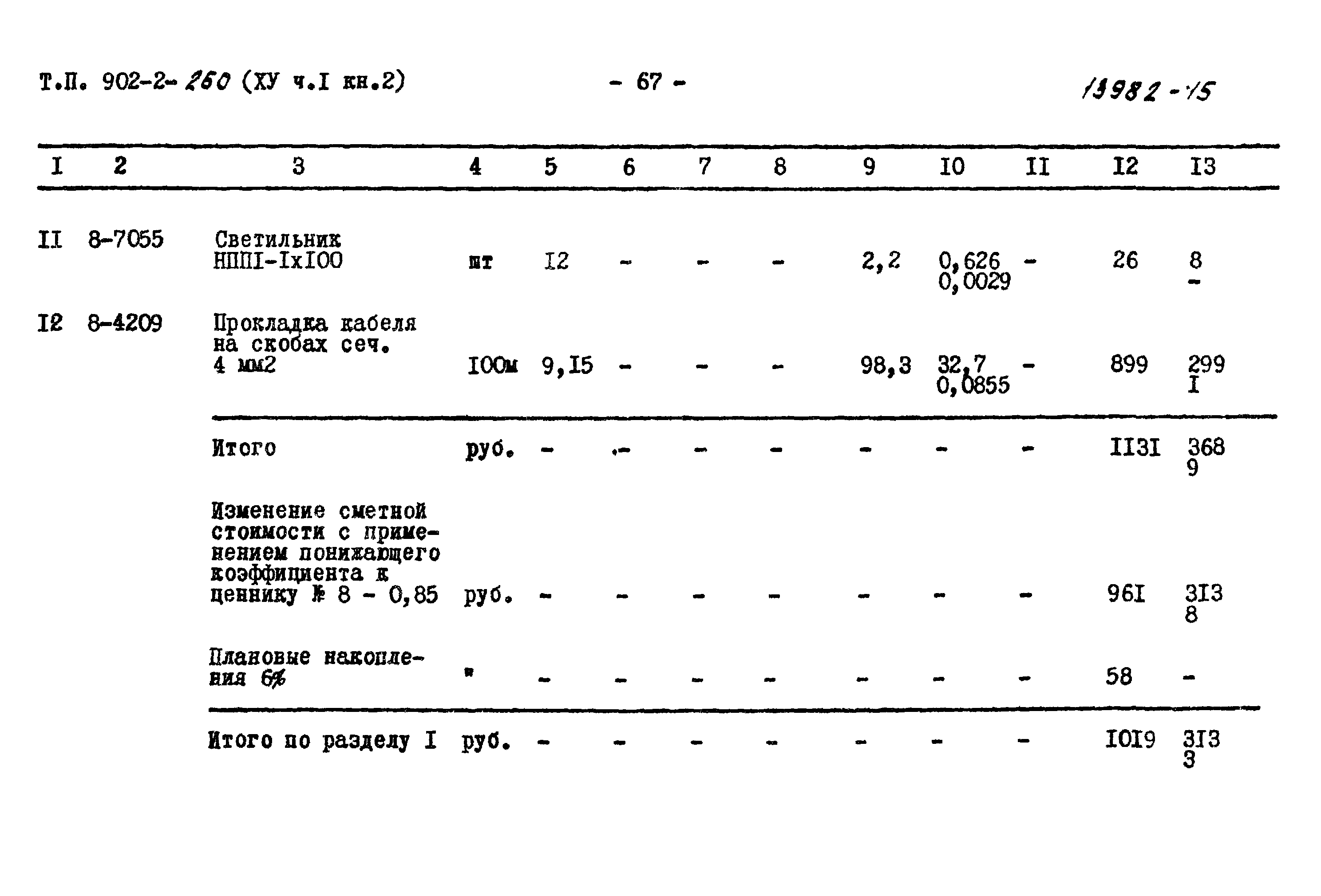 Типовой проект 902-2-260