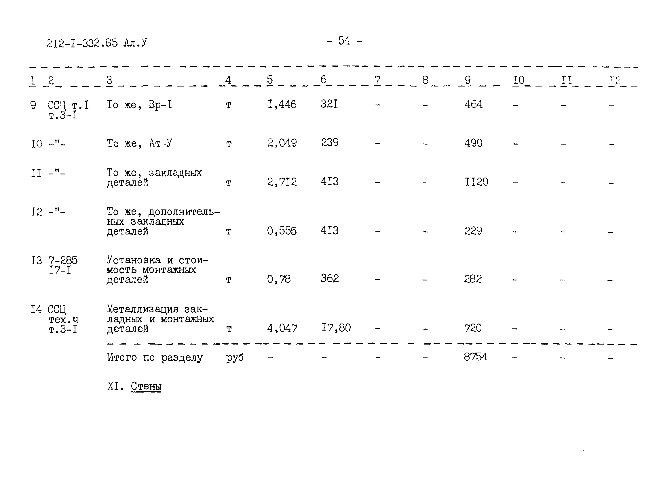 Типовой проект 212-1-332.85