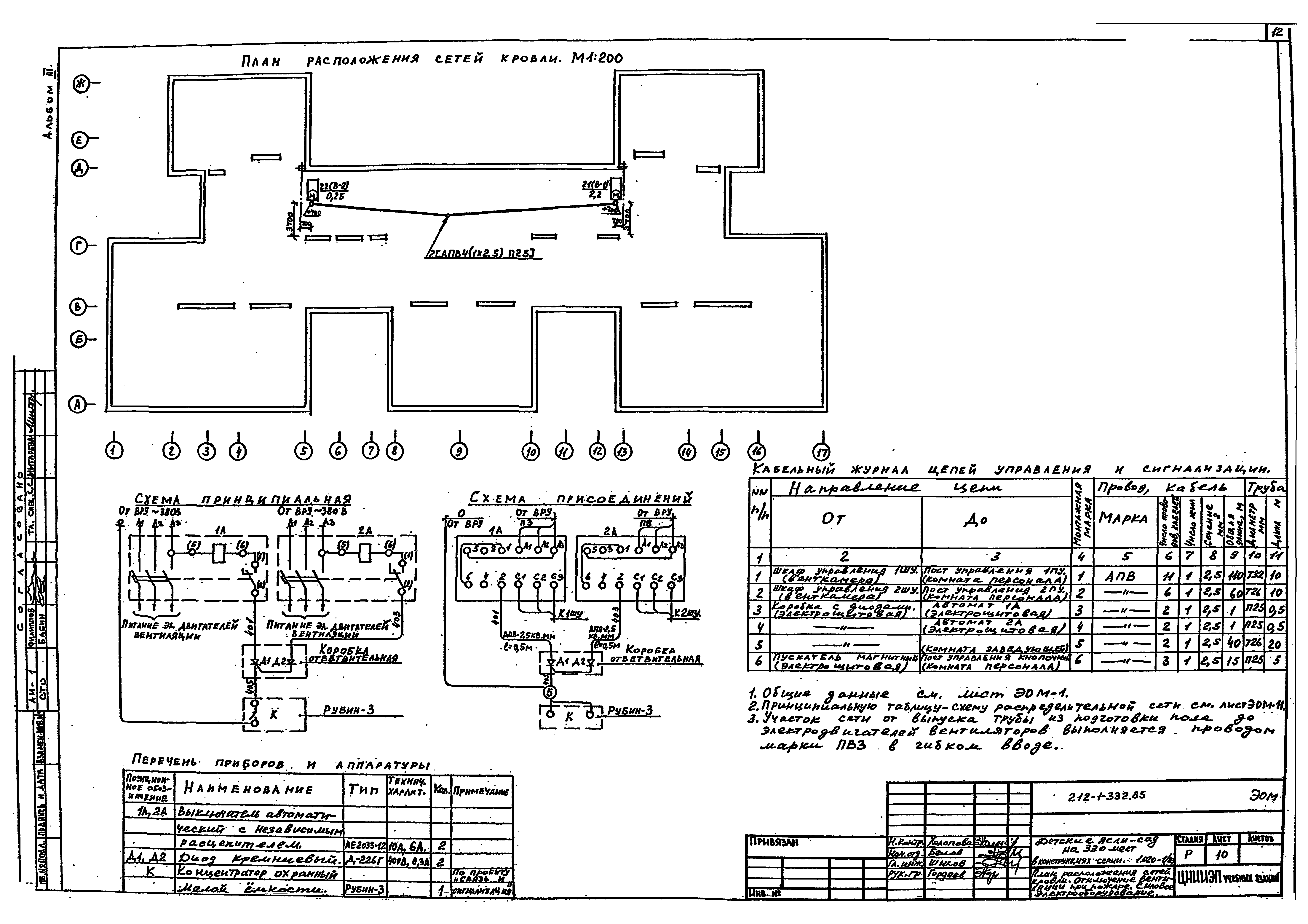 Типовой проект 212-1-332.85