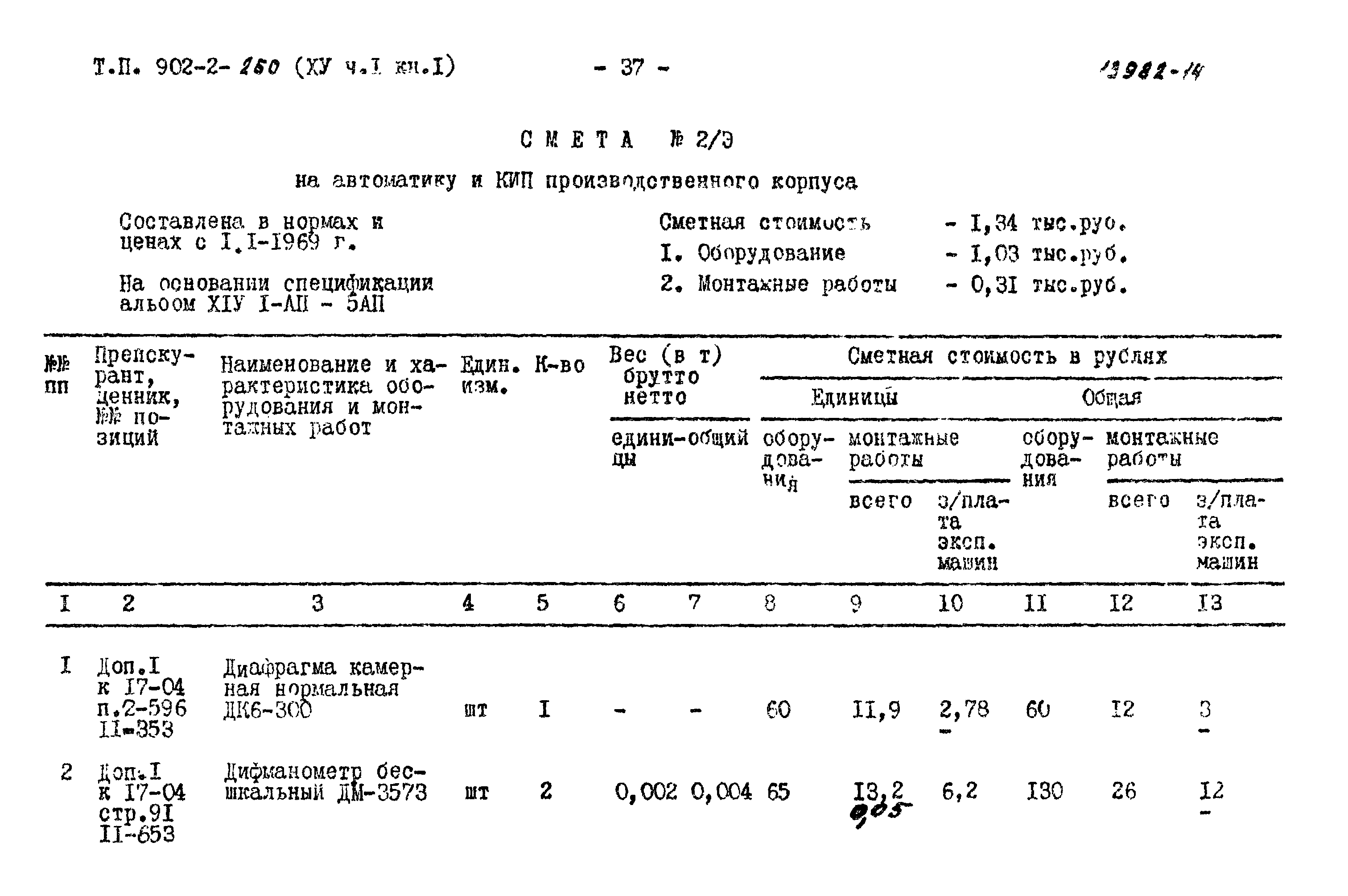 Типовой проект 902-2-260