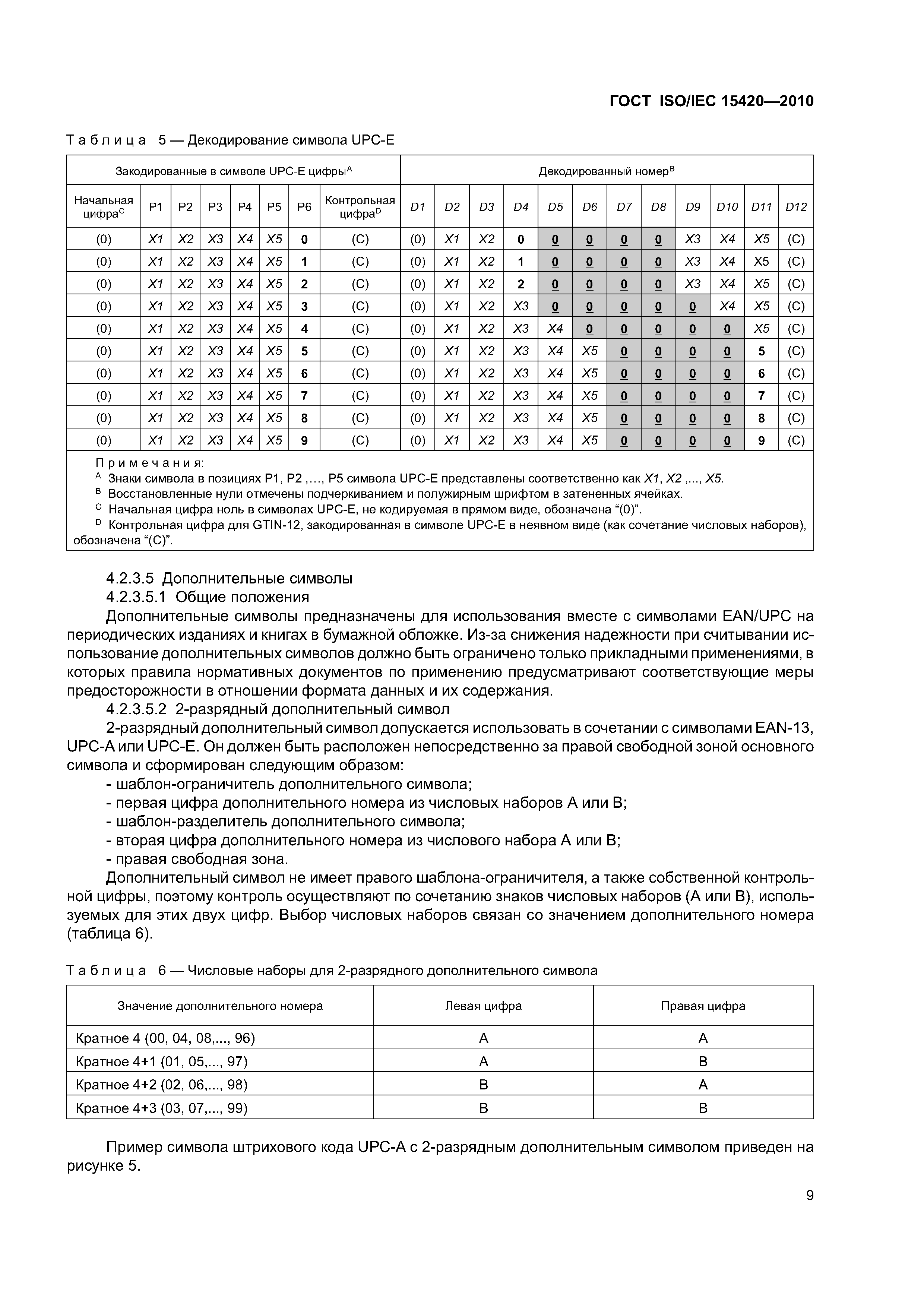 ГОСТ ISO/IEC 15420-2010