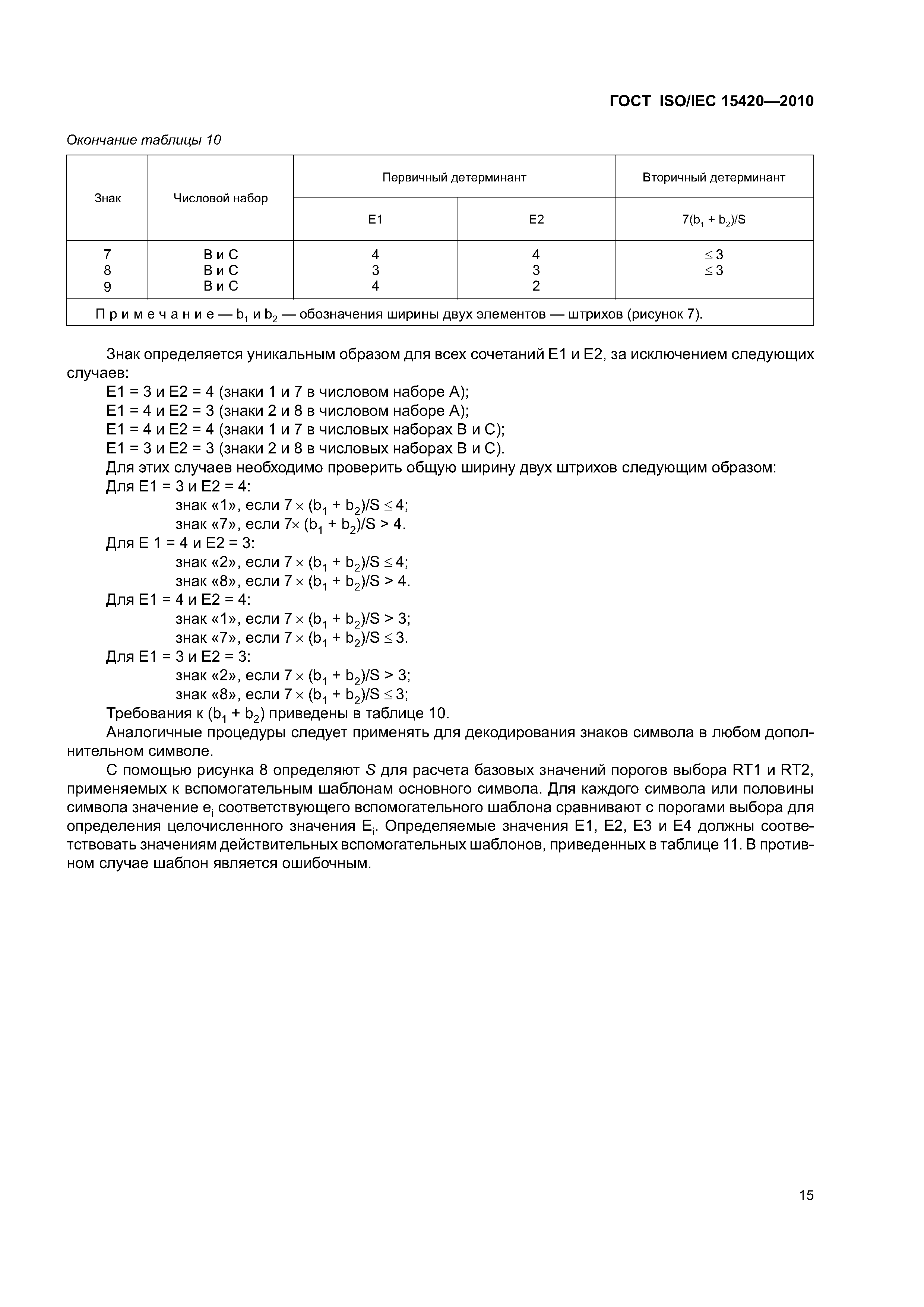 ГОСТ ISO/IEC 15420-2010