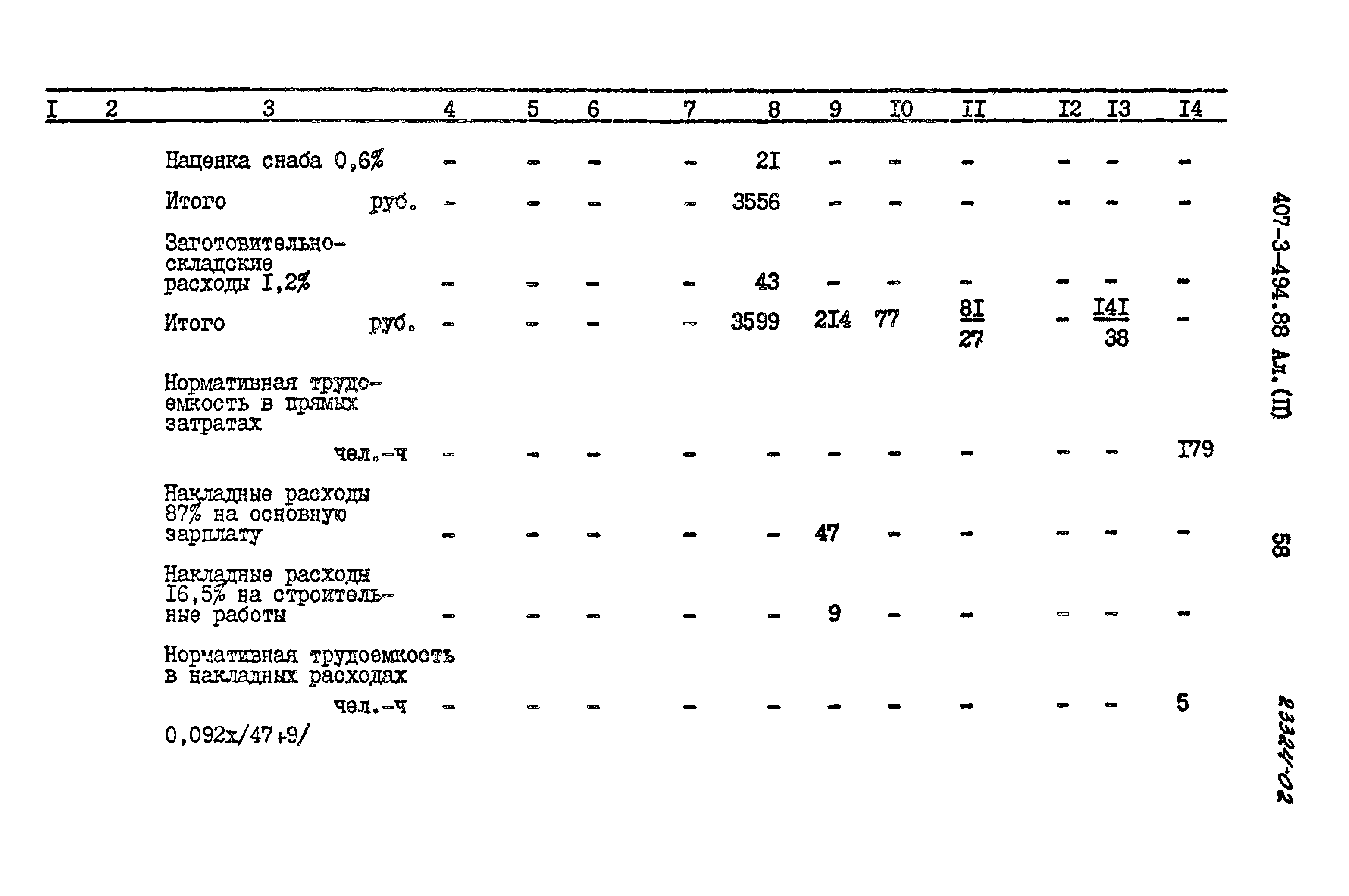Типовой проект 407-3-494.88