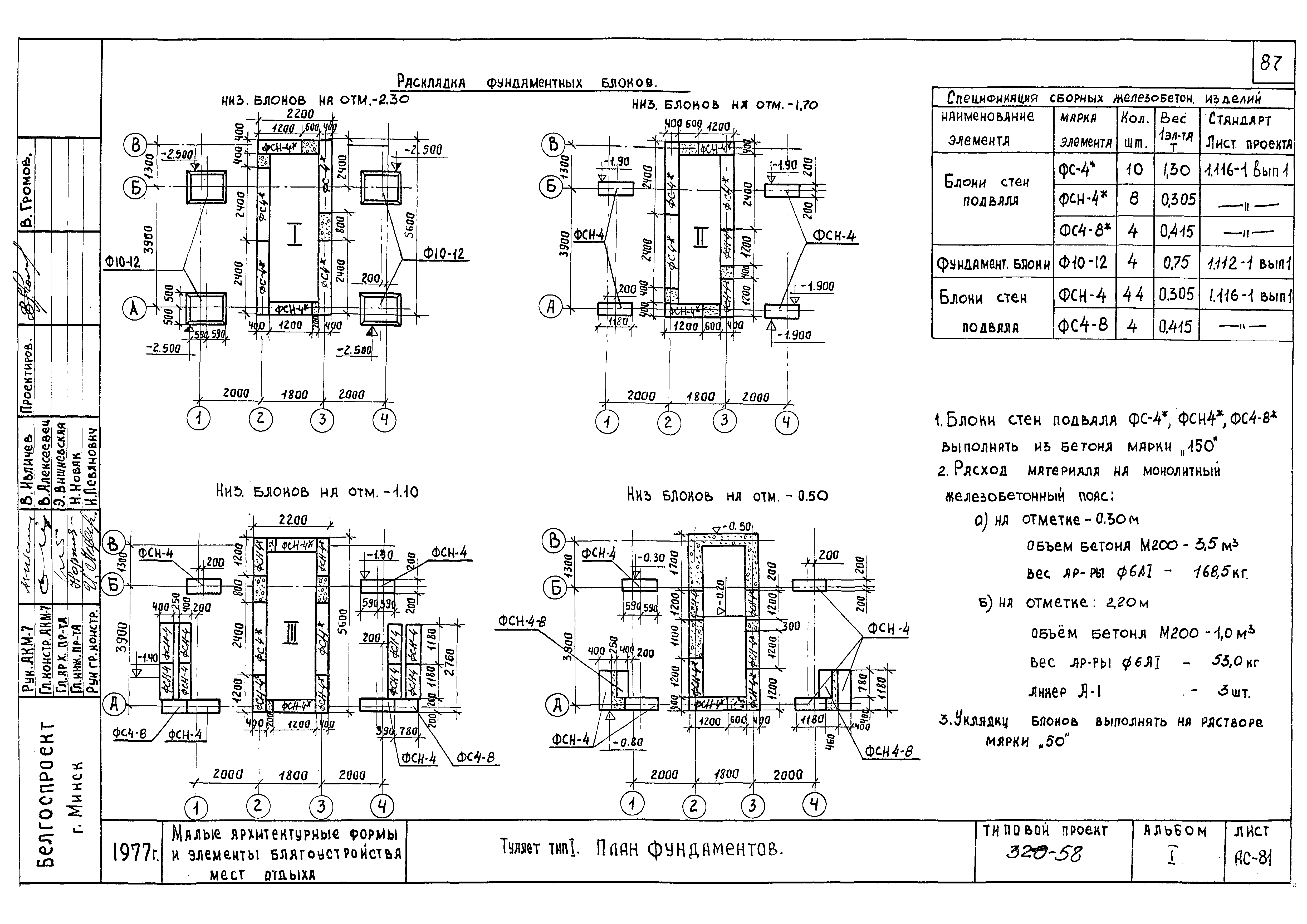 Типовой проект 320-58