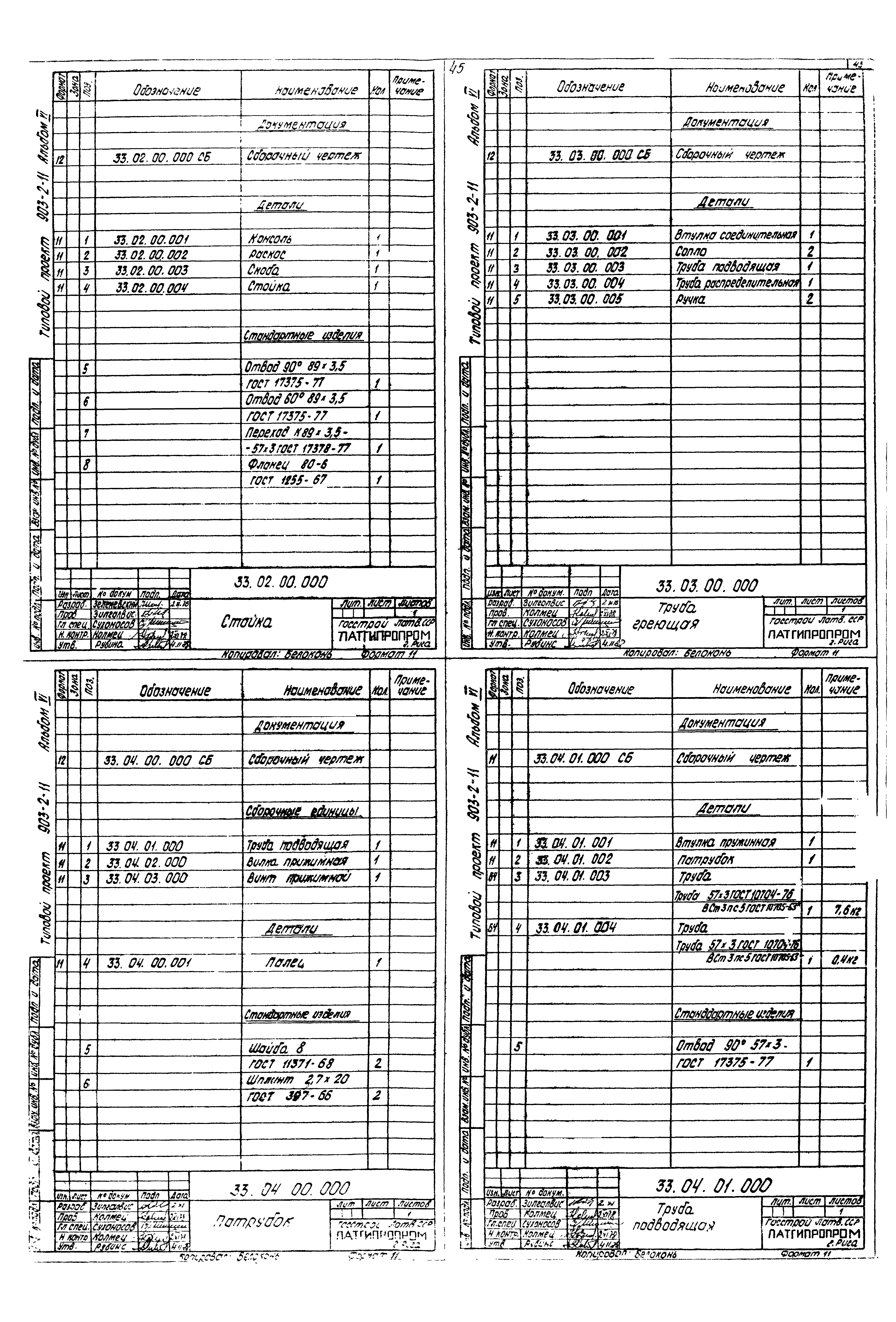 Типовой проект 903-2-11