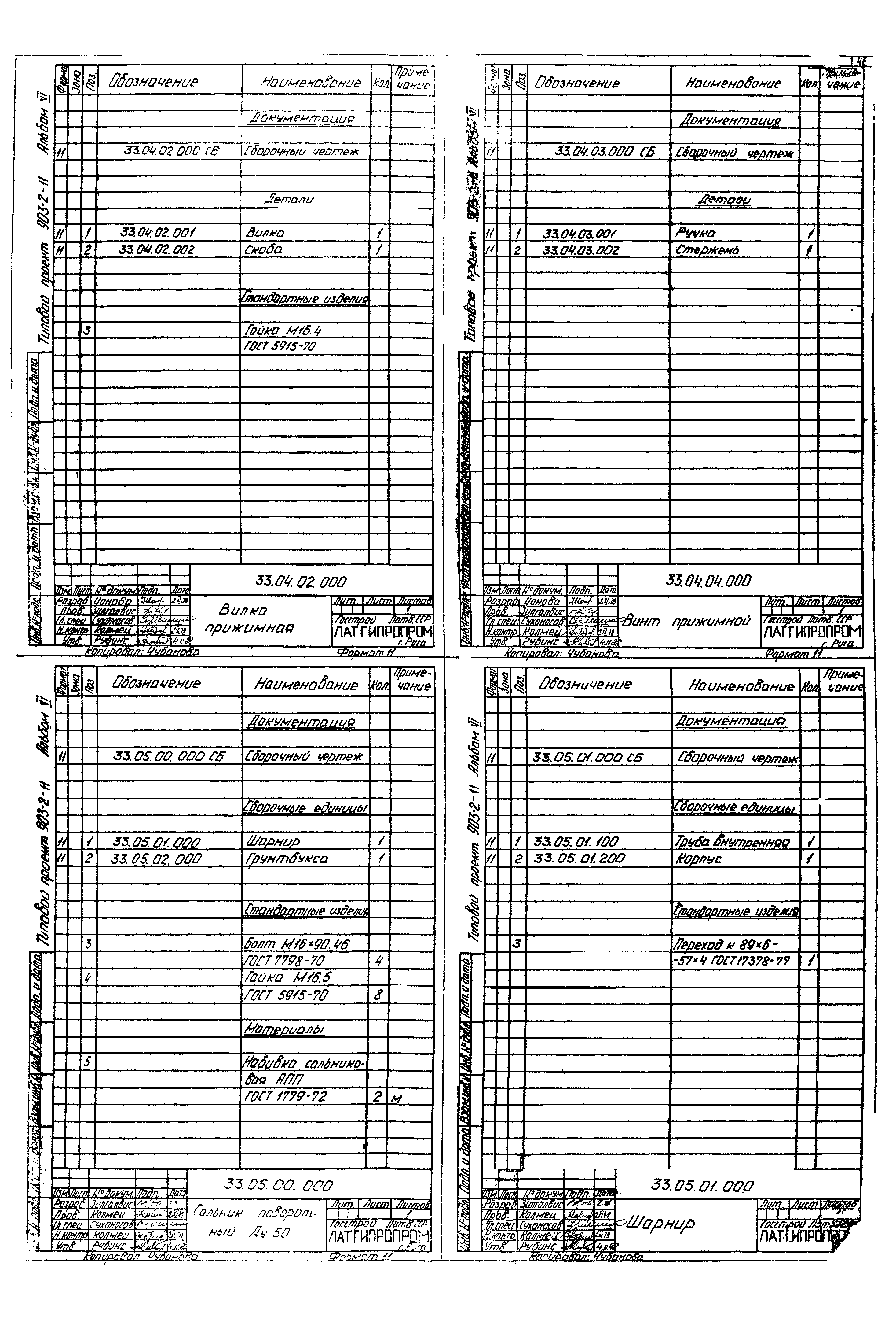 Типовой проект 903-2-11