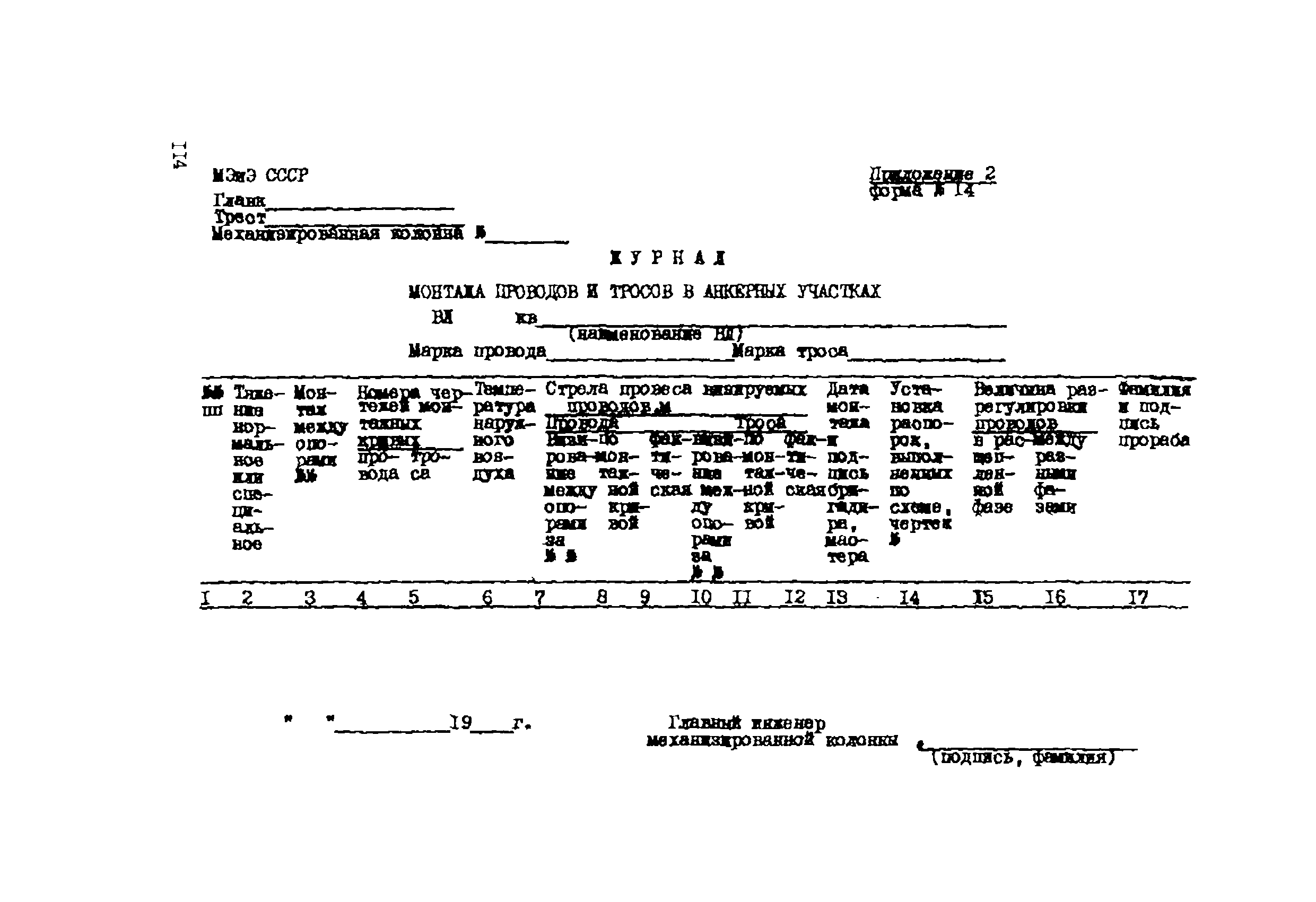 Технологическая карта К-V-12-6