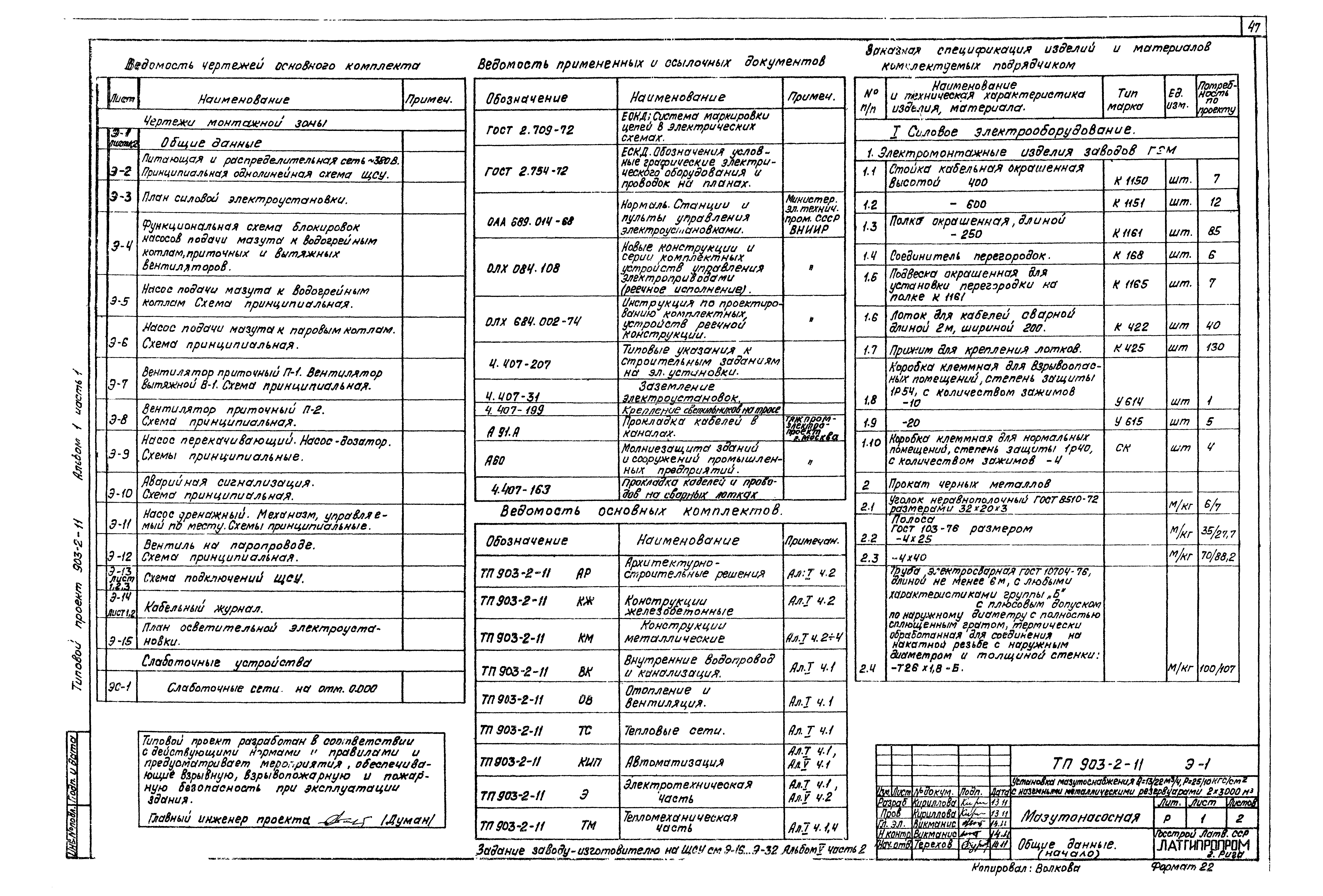 Типовой проект 903-2-11
