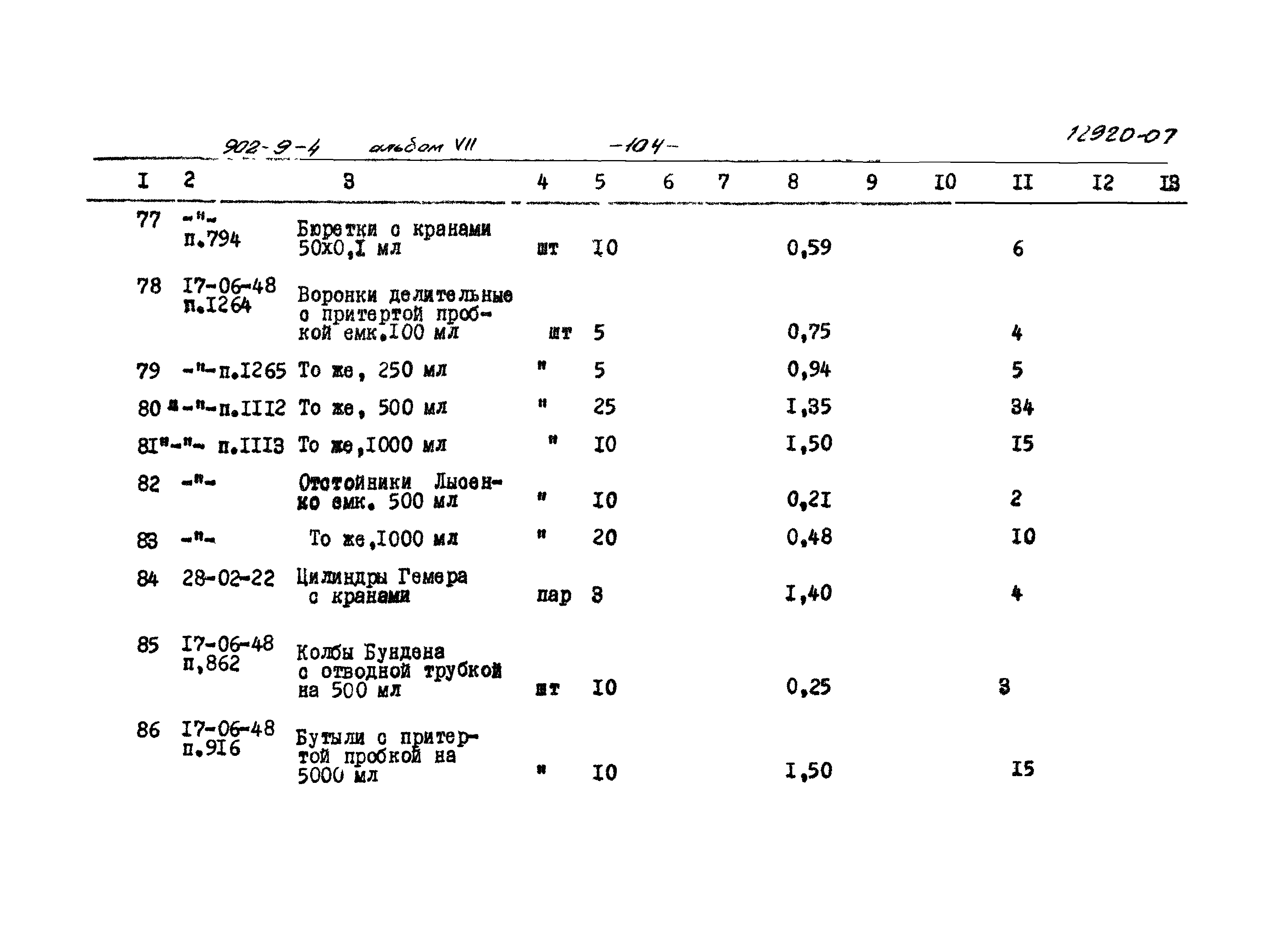 Типовой проект 902-9-4
