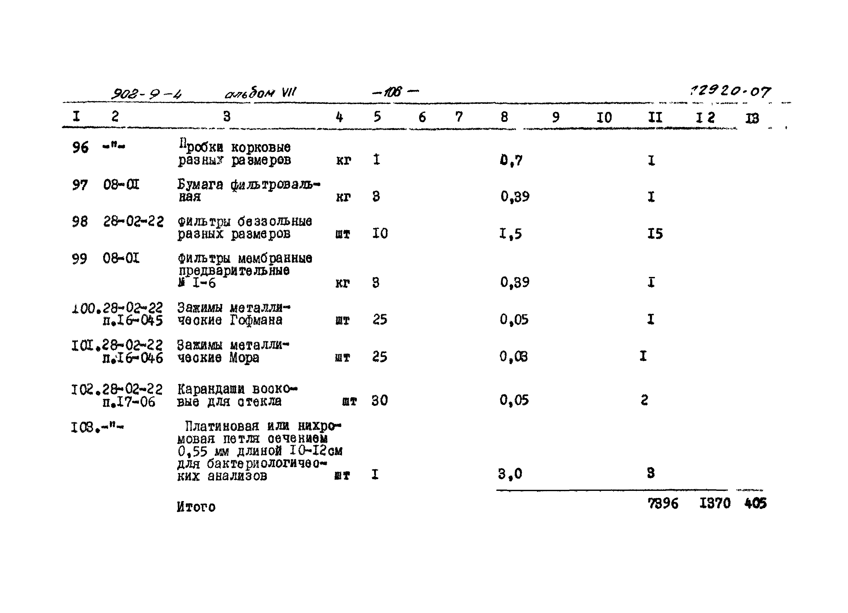 Типовой проект 902-9-4