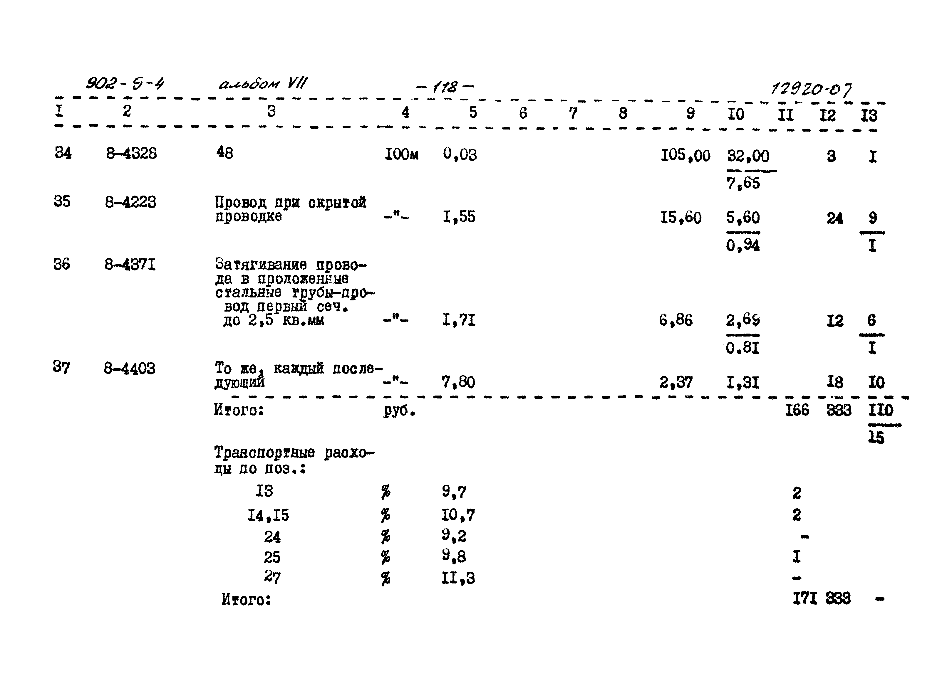 Типовой проект 902-9-4
