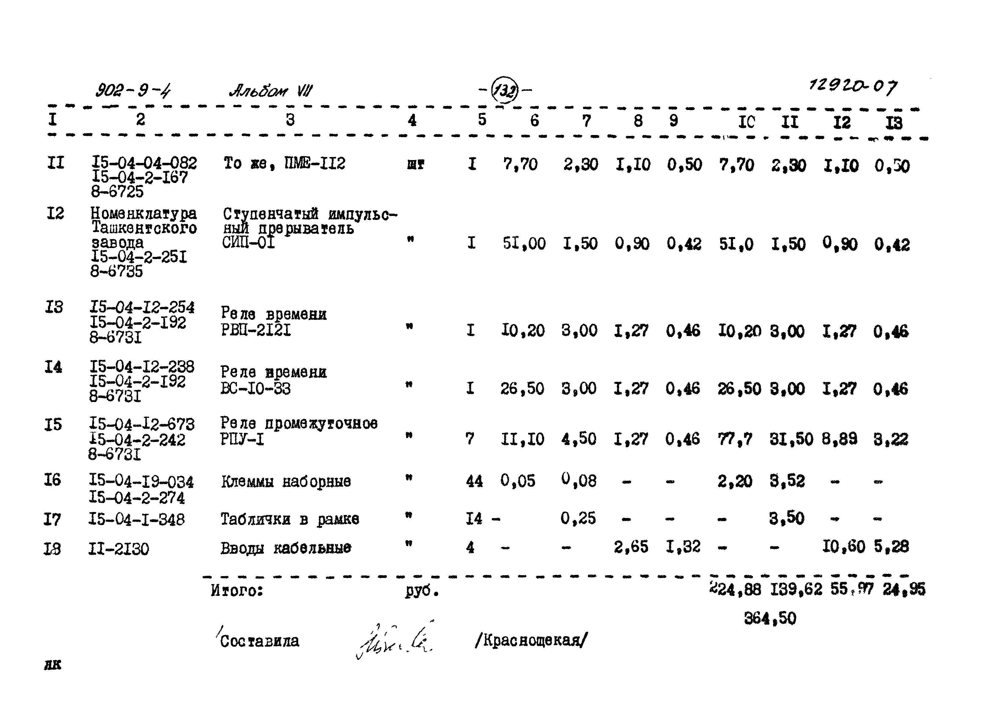 Типовой проект 902-9-4