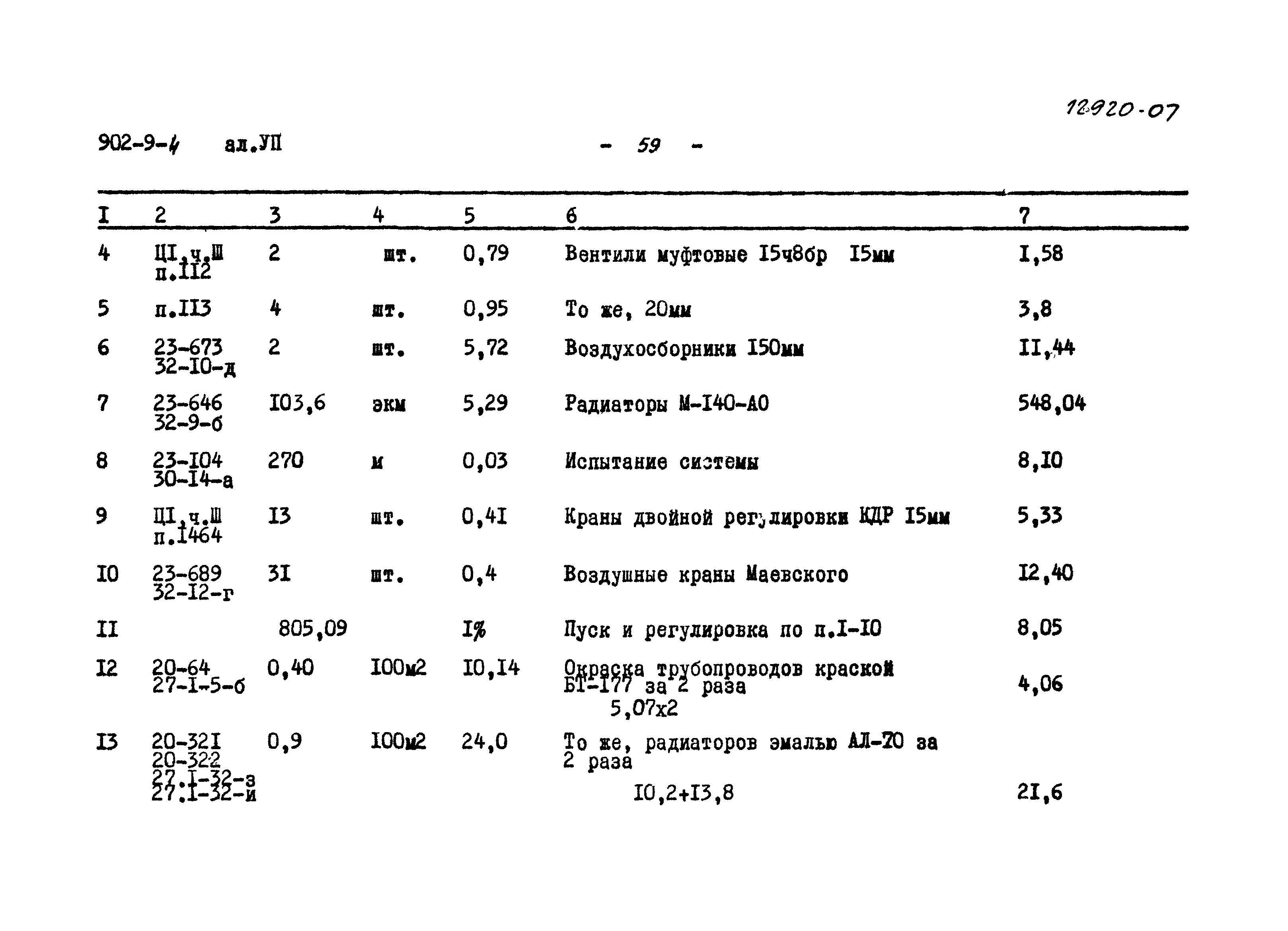 Типовой проект 902-9-4