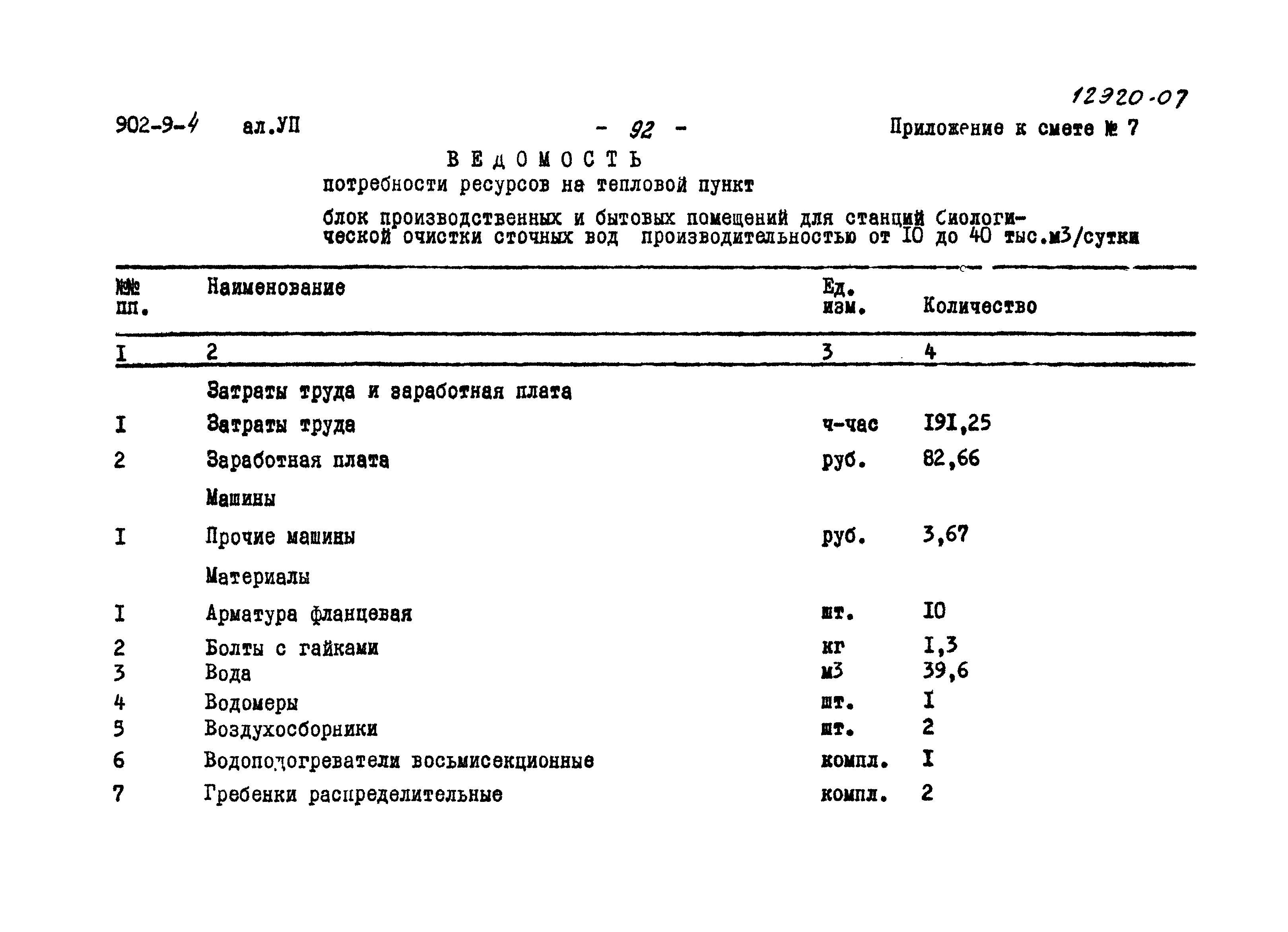 Типовой проект 902-9-4