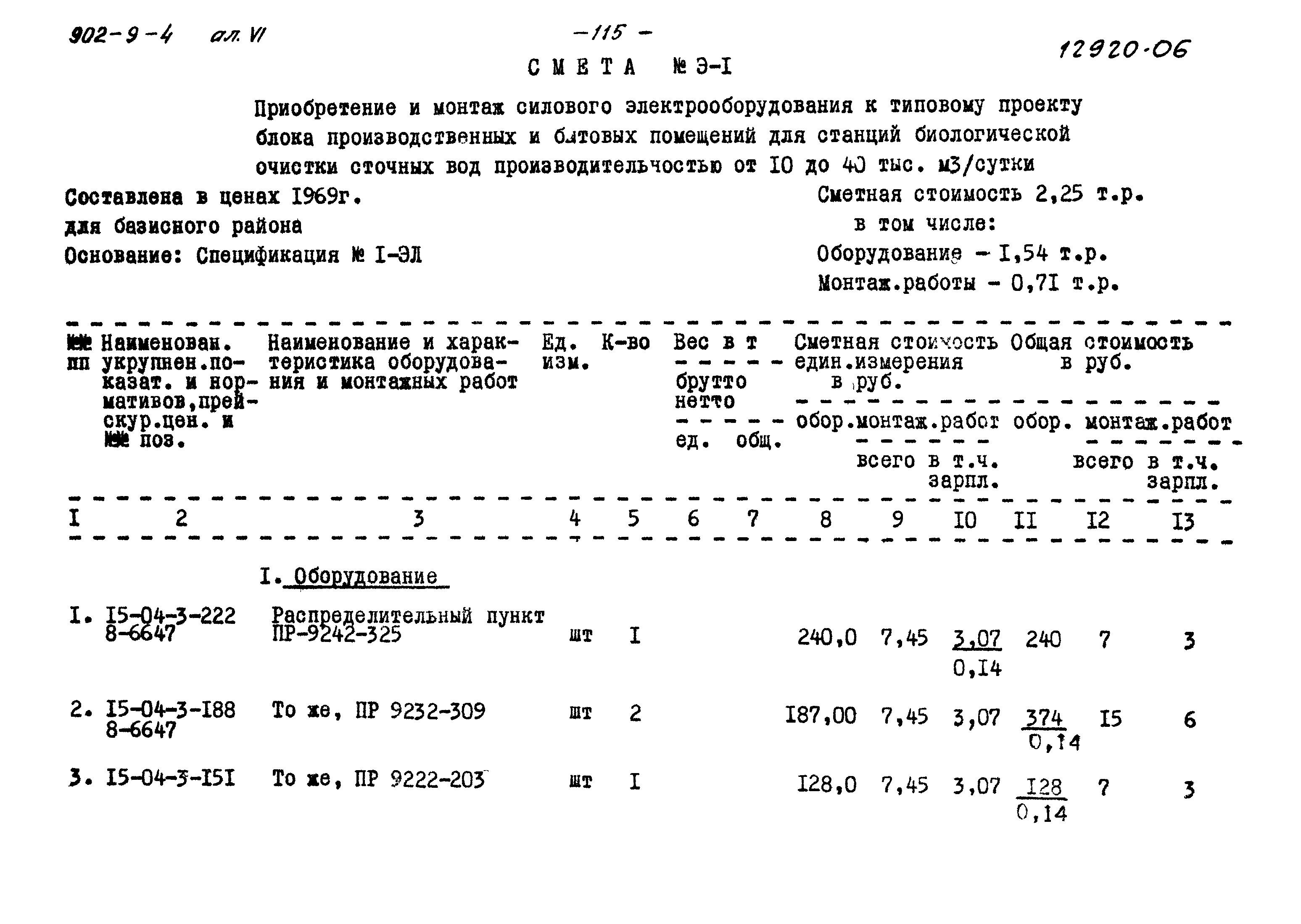 Типовой проект 902-9-4