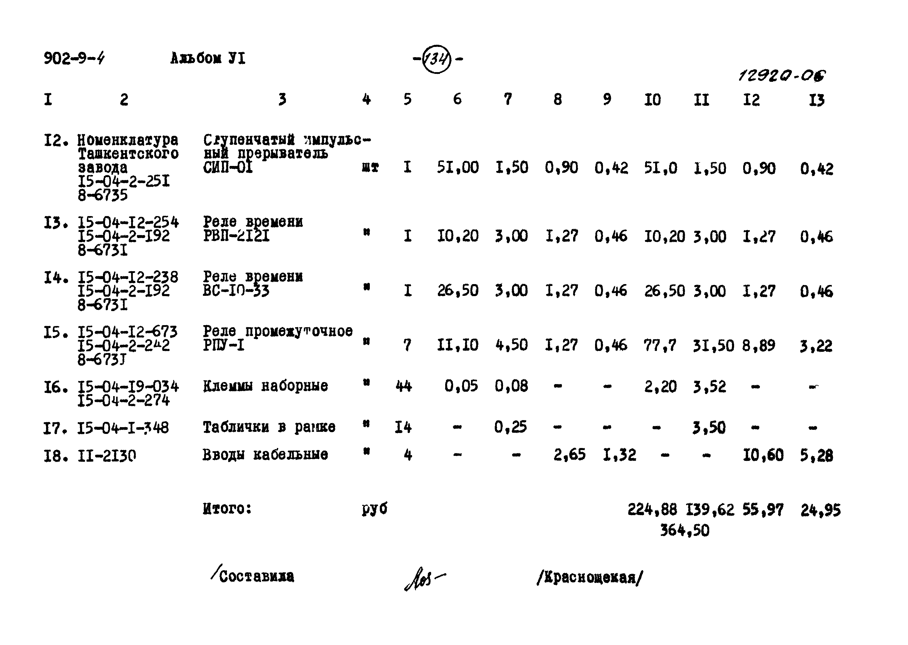 Типовой проект 902-9-4
