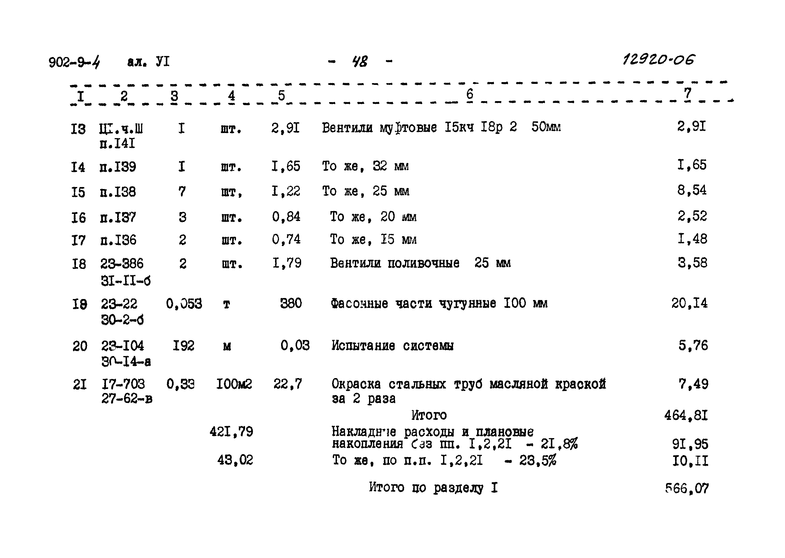 Типовой проект 902-9-4