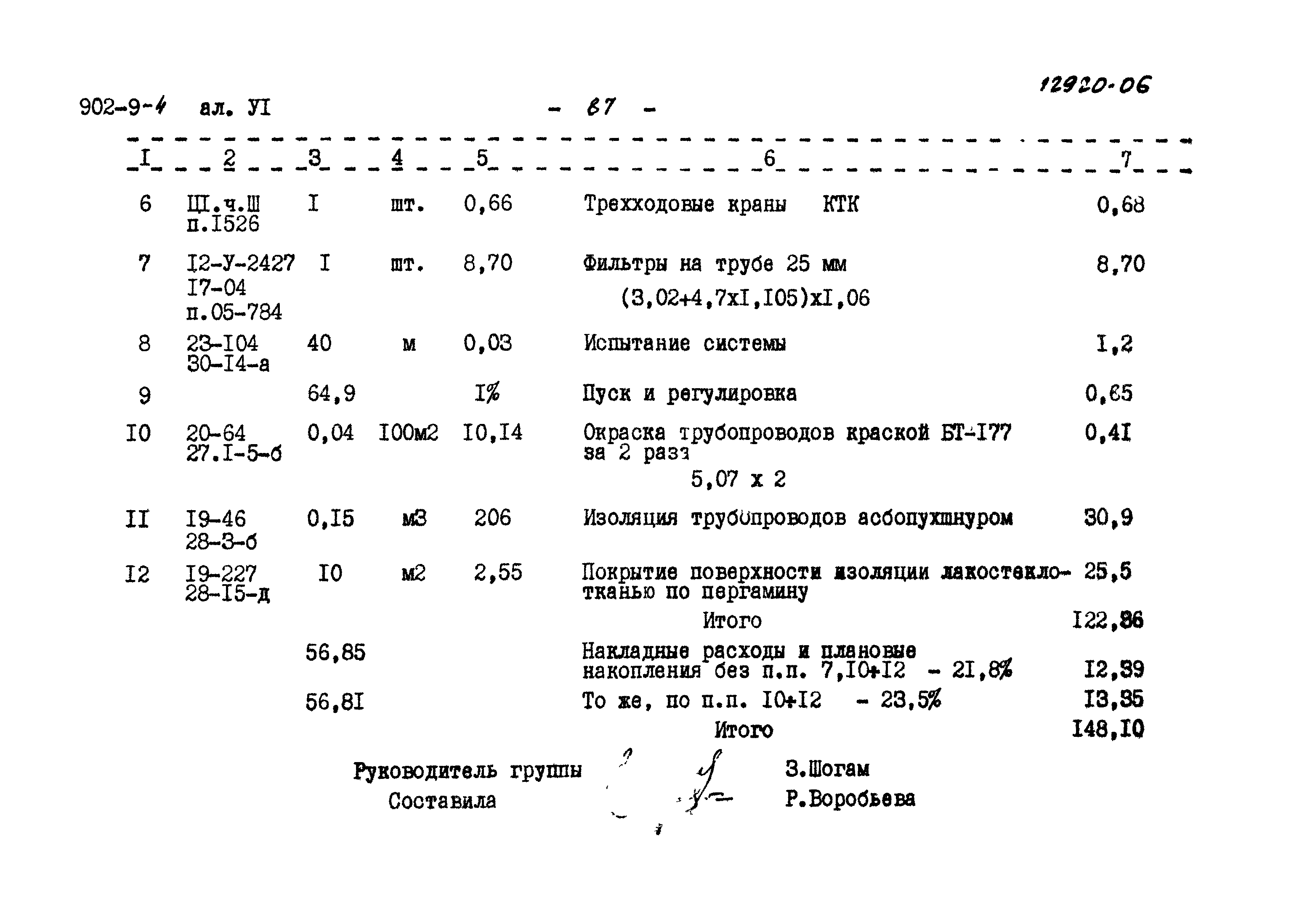 Типовой проект 902-9-4