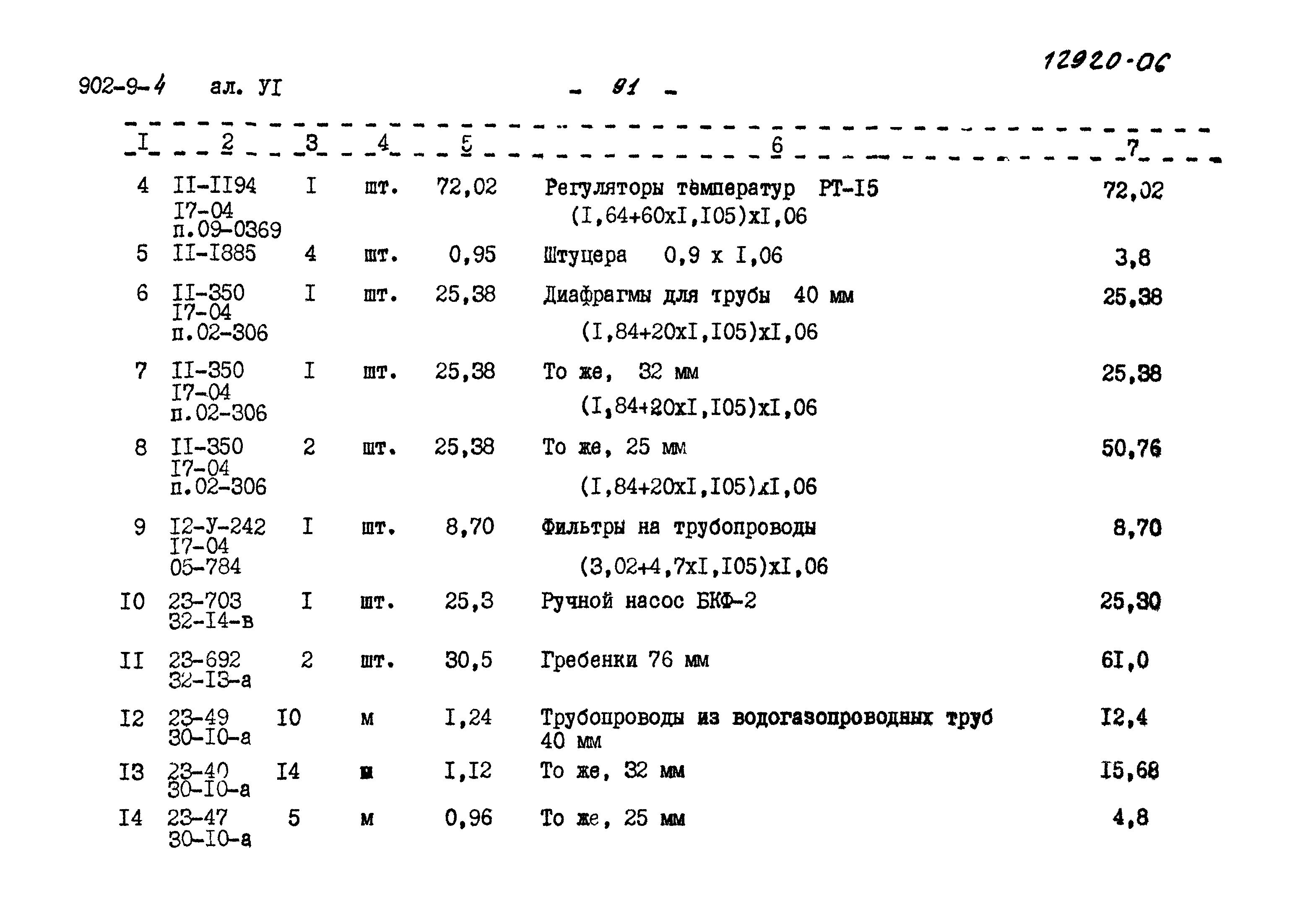 Типовой проект 902-9-4