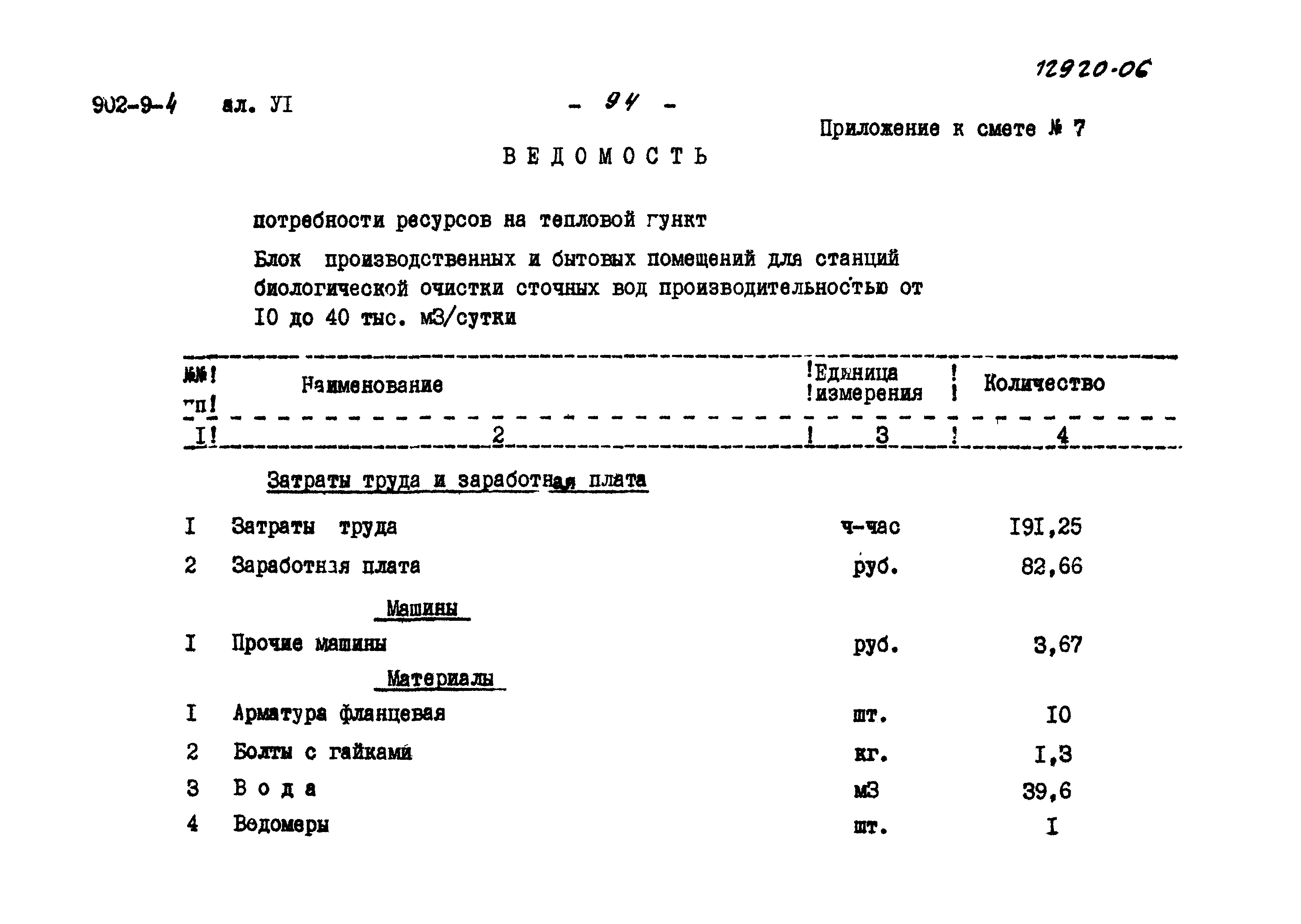 Типовой проект 902-9-4