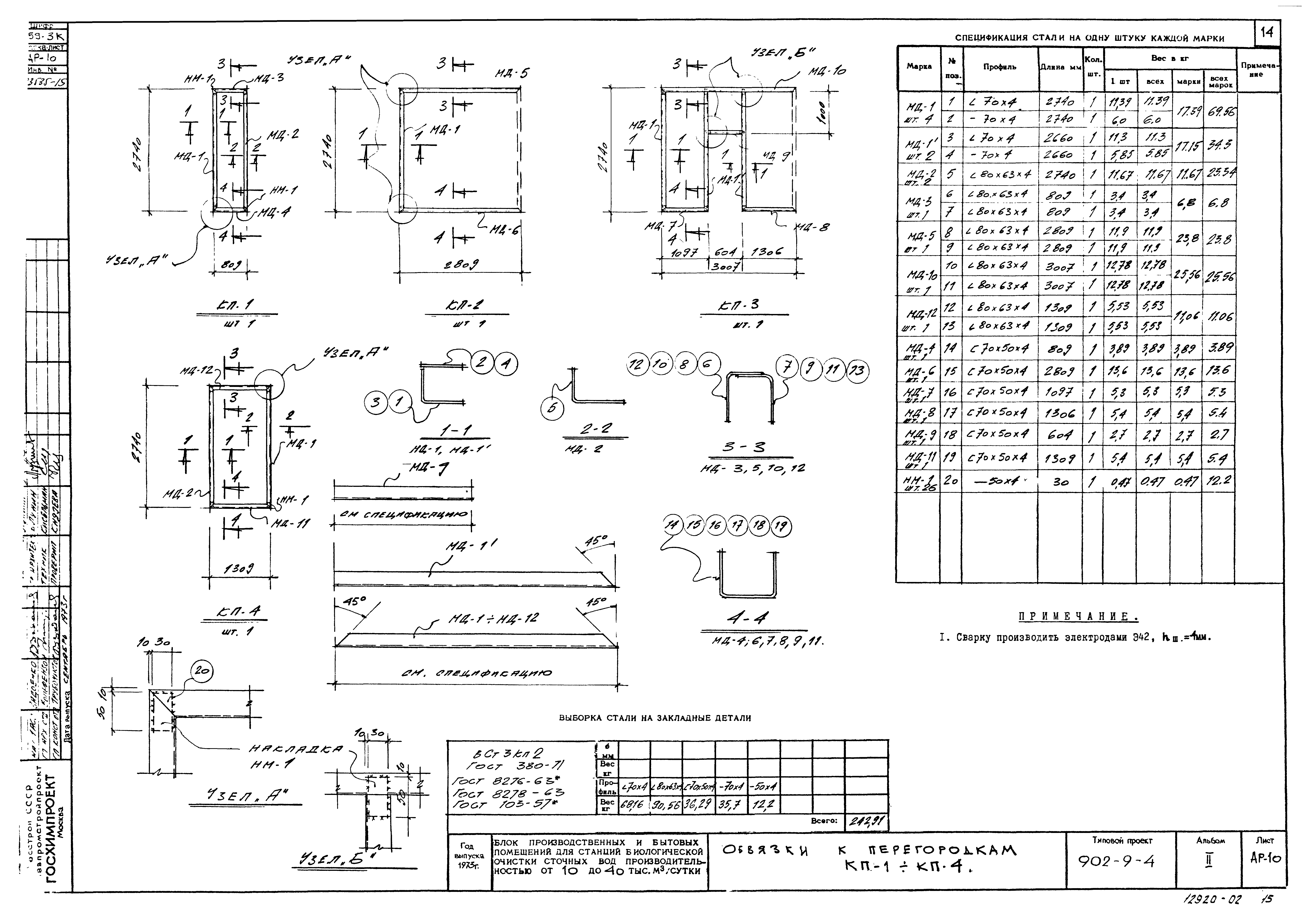 Типовой проект 902-9-4