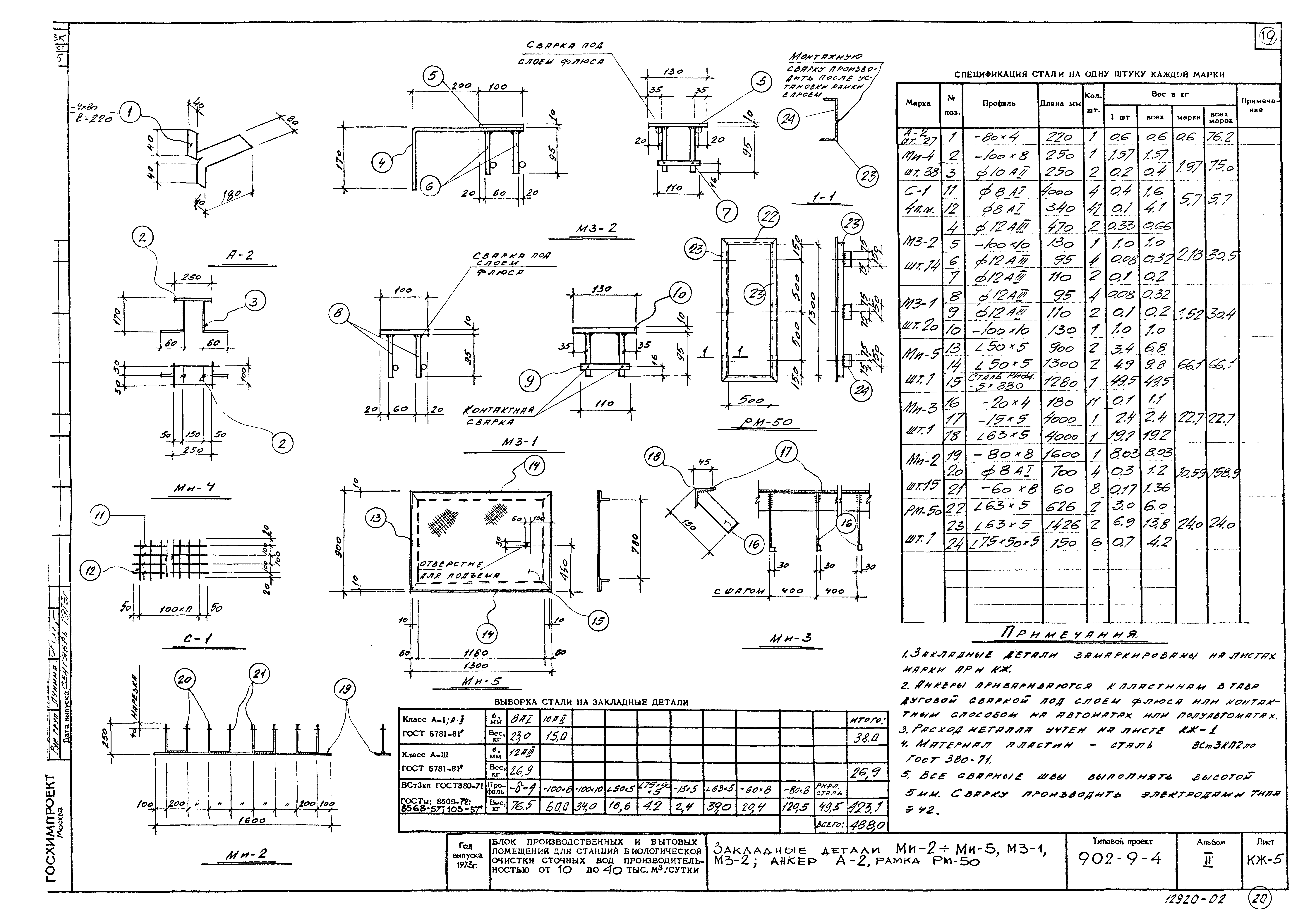 Типовой проект 902-9-4