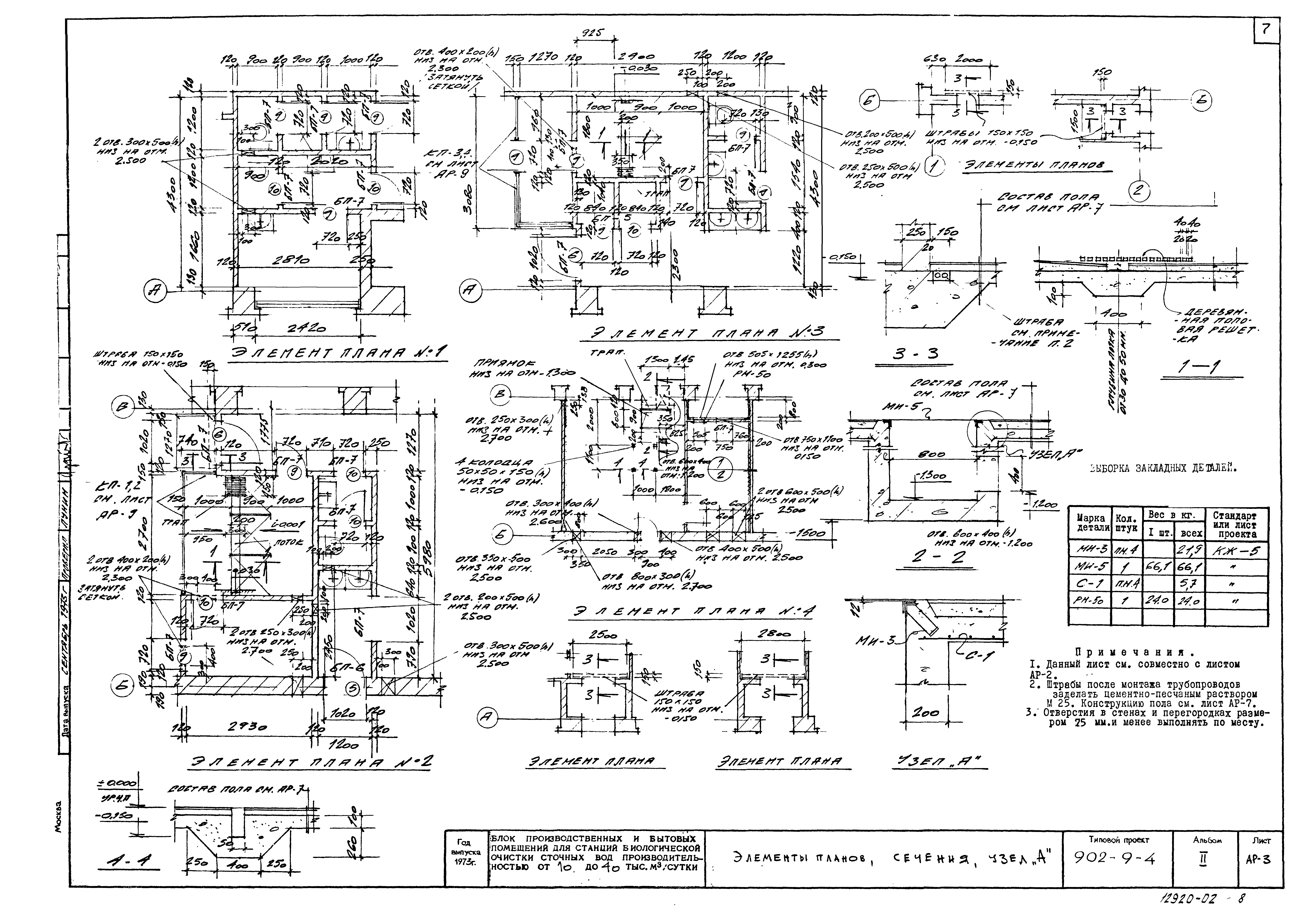 Типовой проект 902-9-4