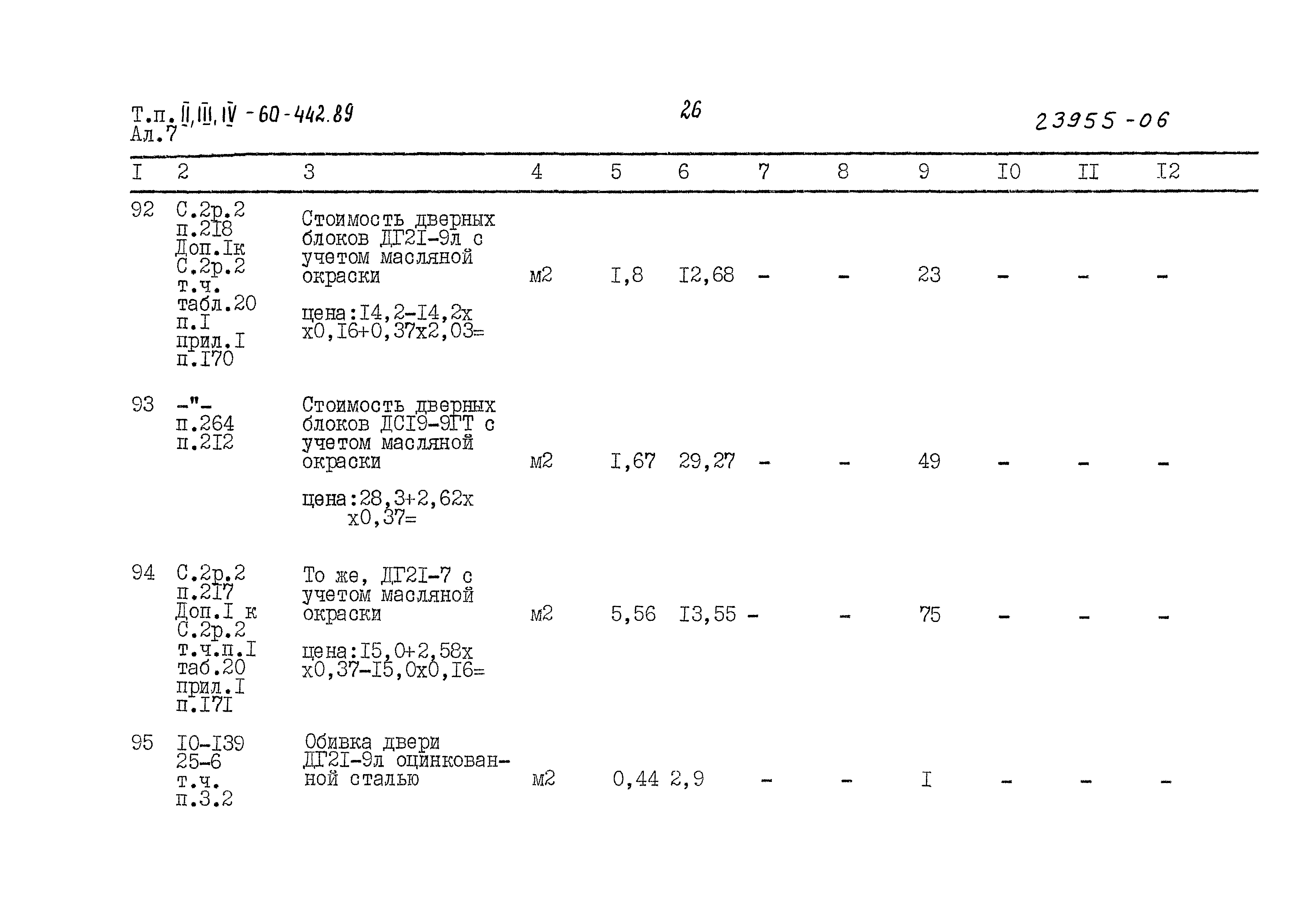 Типовой проект А-II,III,IV-60-442.89