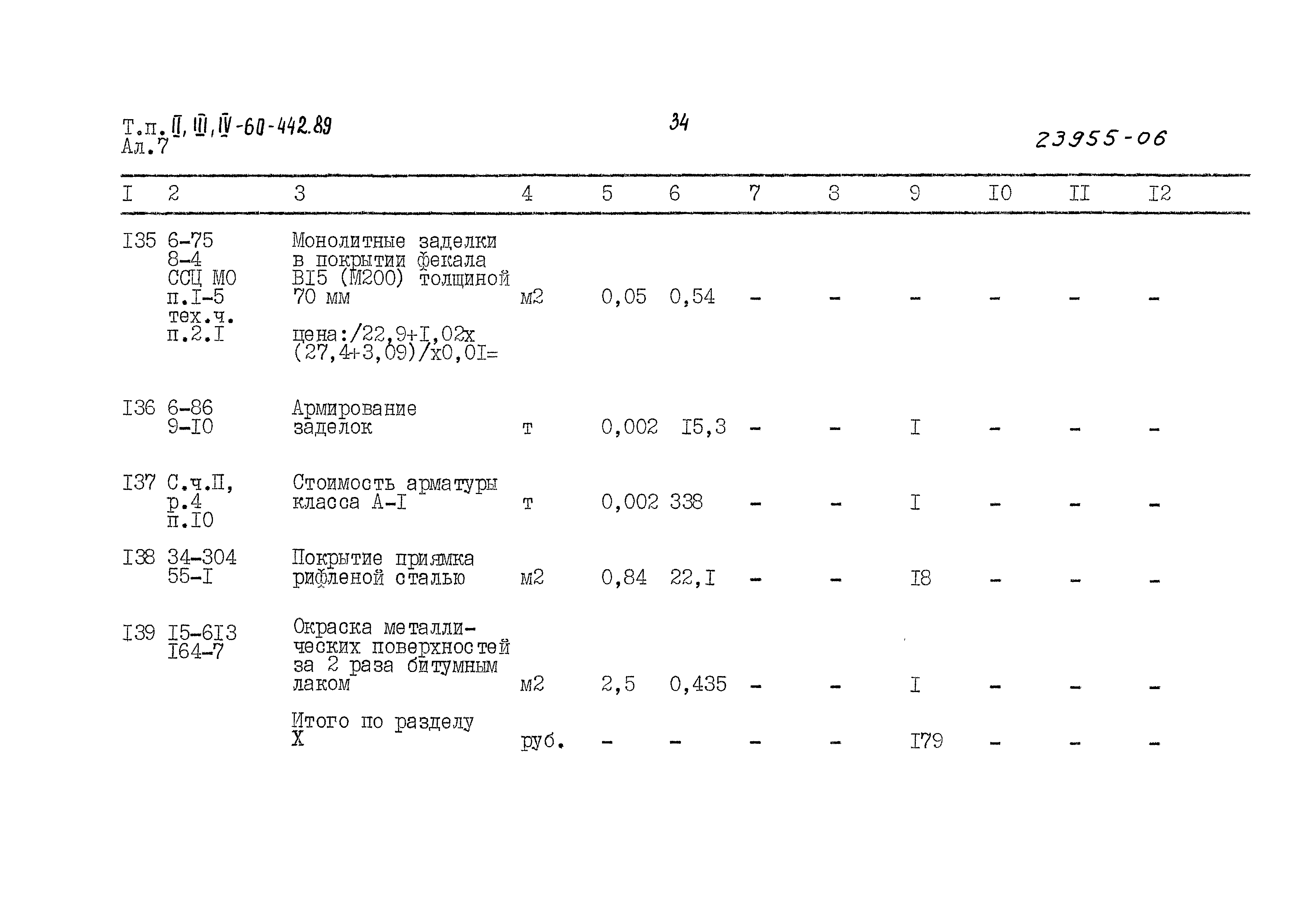 Типовой проект А-II,III,IV-60-442.89