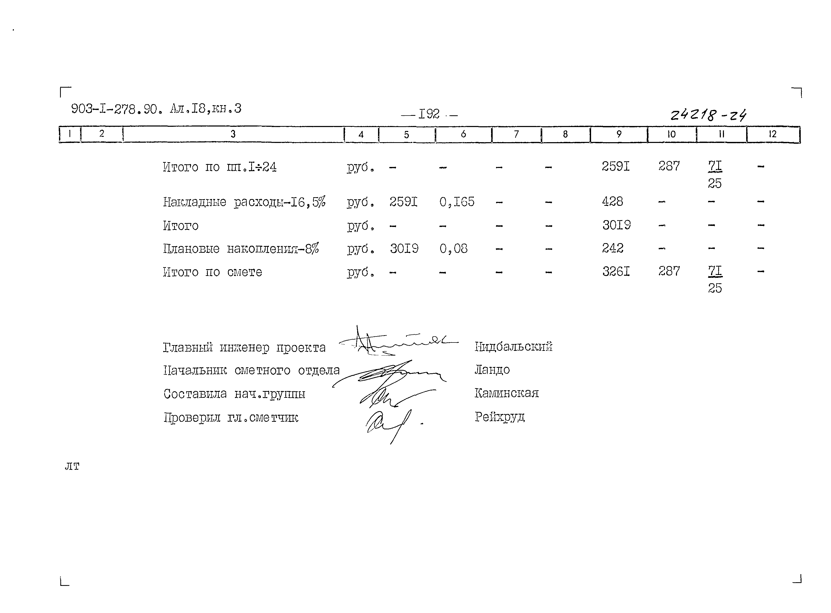 Типовой проект 903-1-279.90