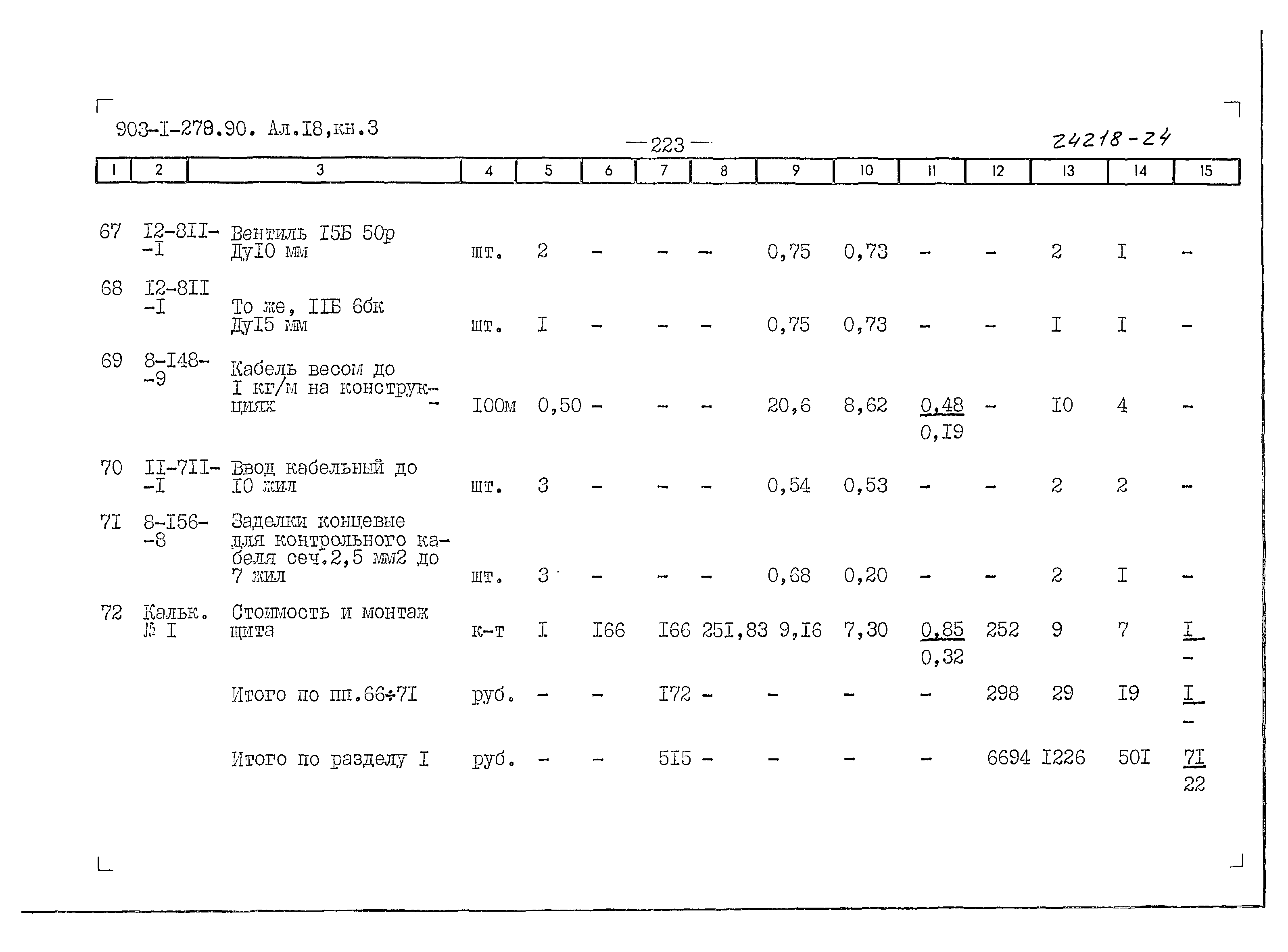 Типовой проект 903-1-279.90
