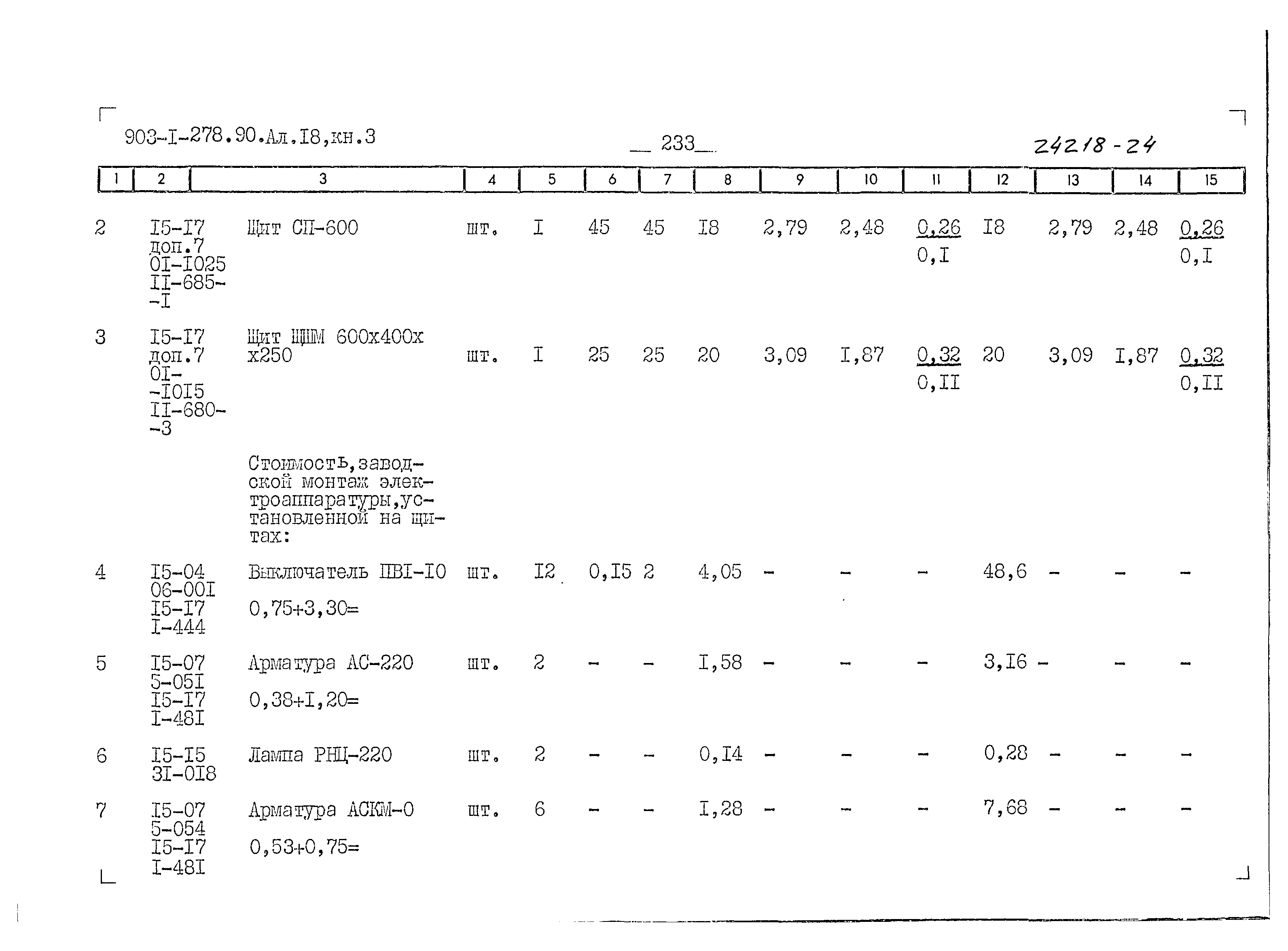 Типовой проект 903-1-279.90