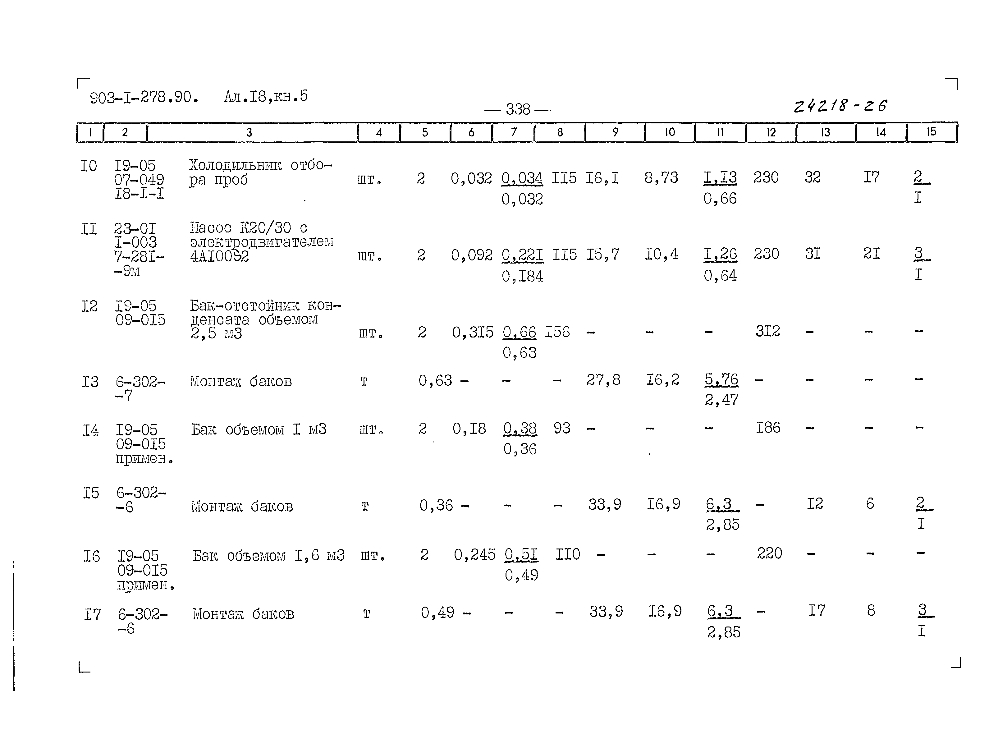 Типовой проект 903-1-278.90