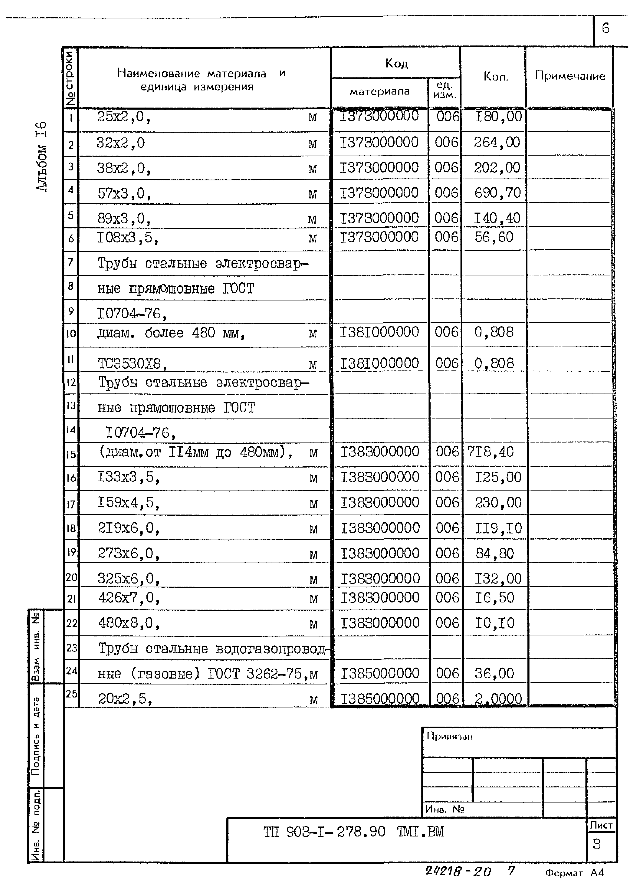 Типовой проект 903-1-278.90