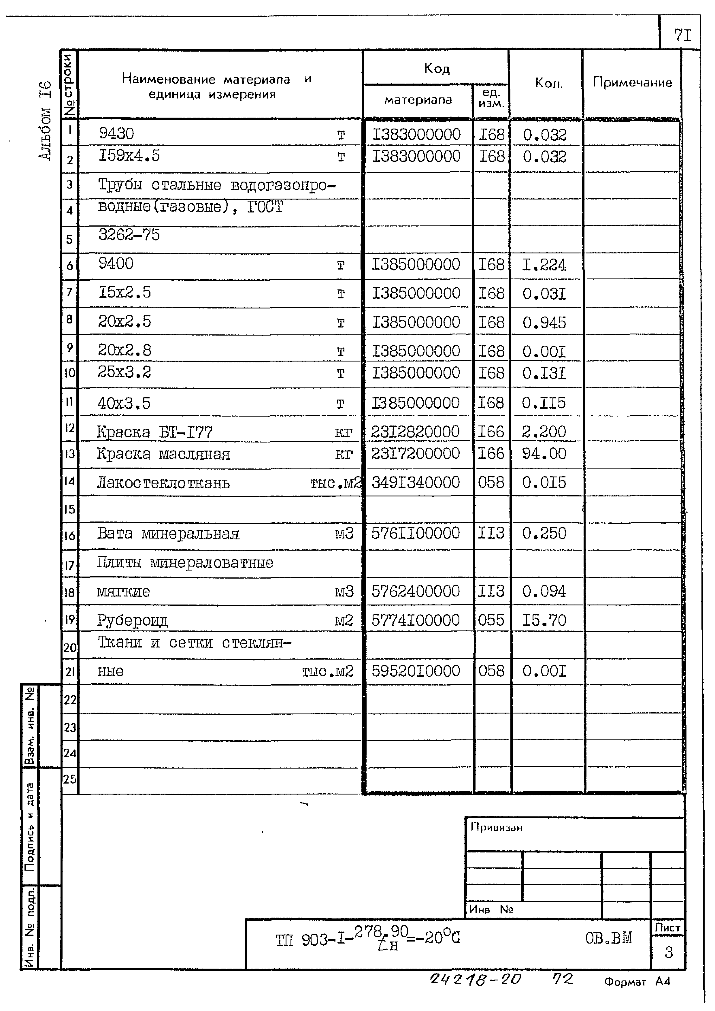 Типовой проект 903-1-278.90