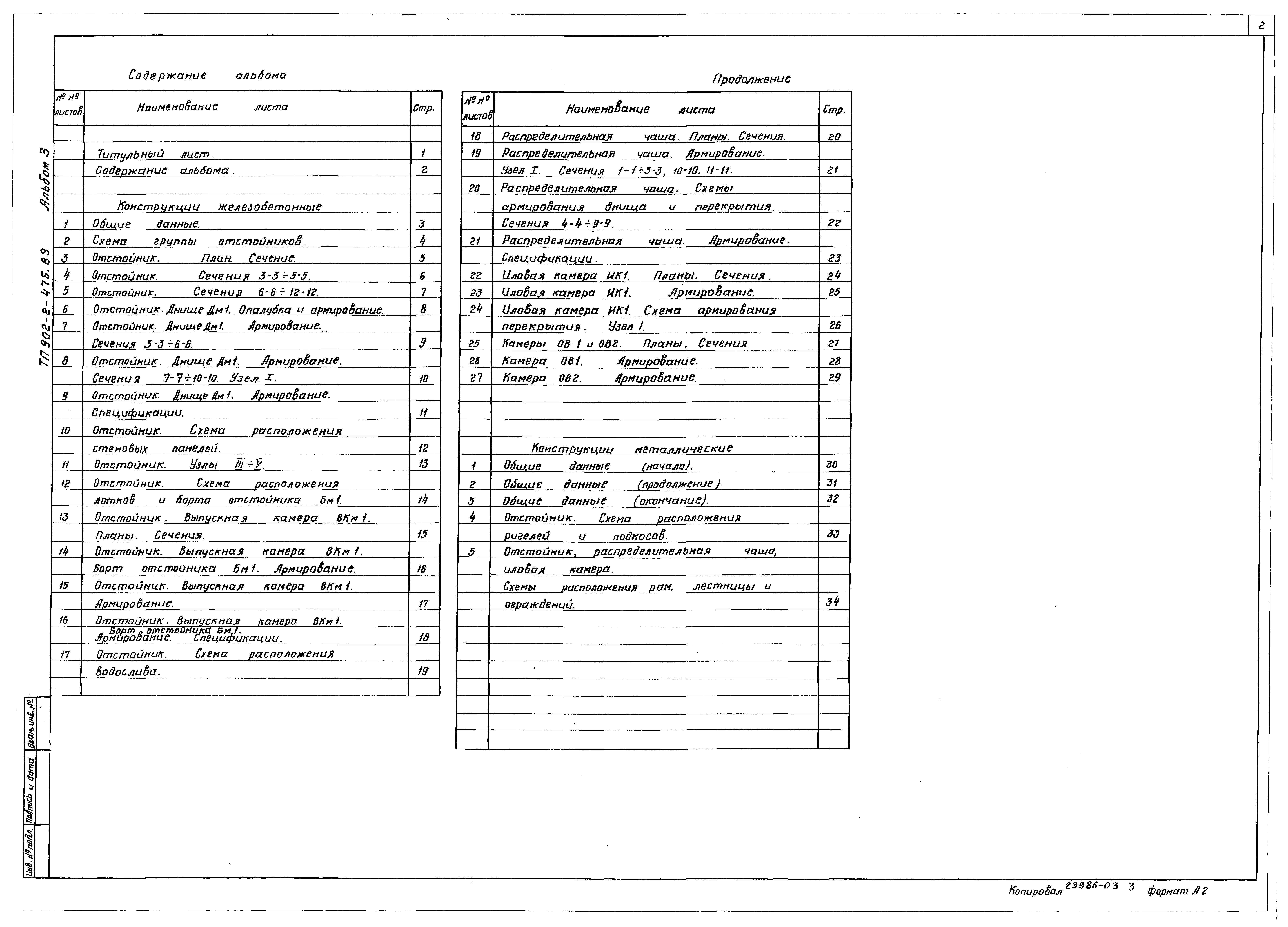 Типовой проект 902-2-475.89