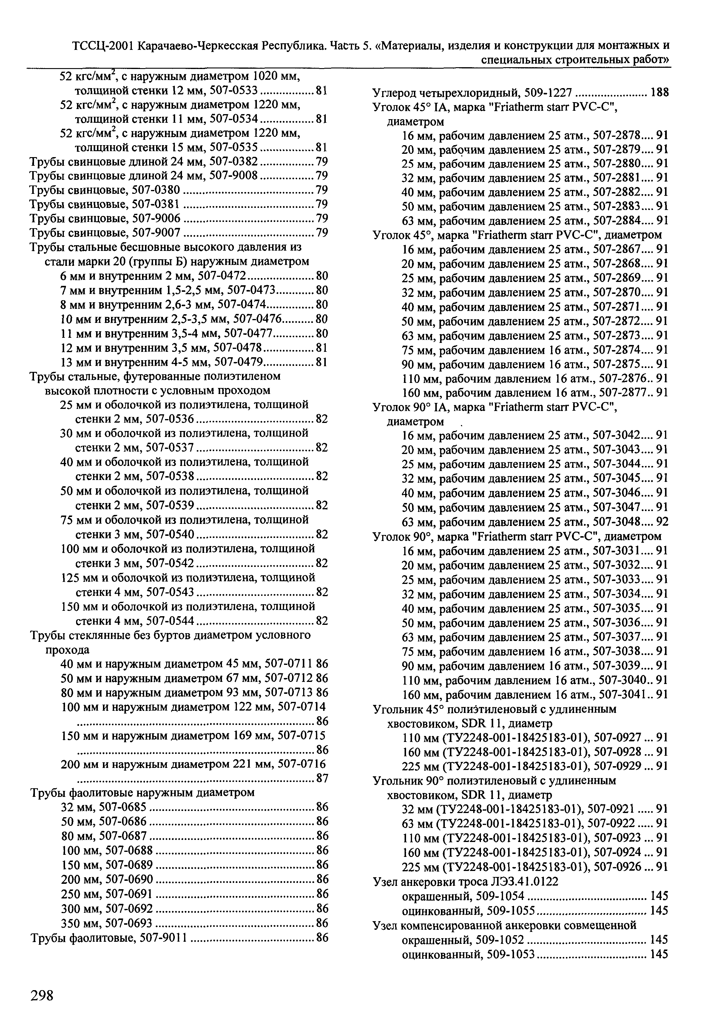 ТССЦ Карачаево-Черкесская Республика 05-2001