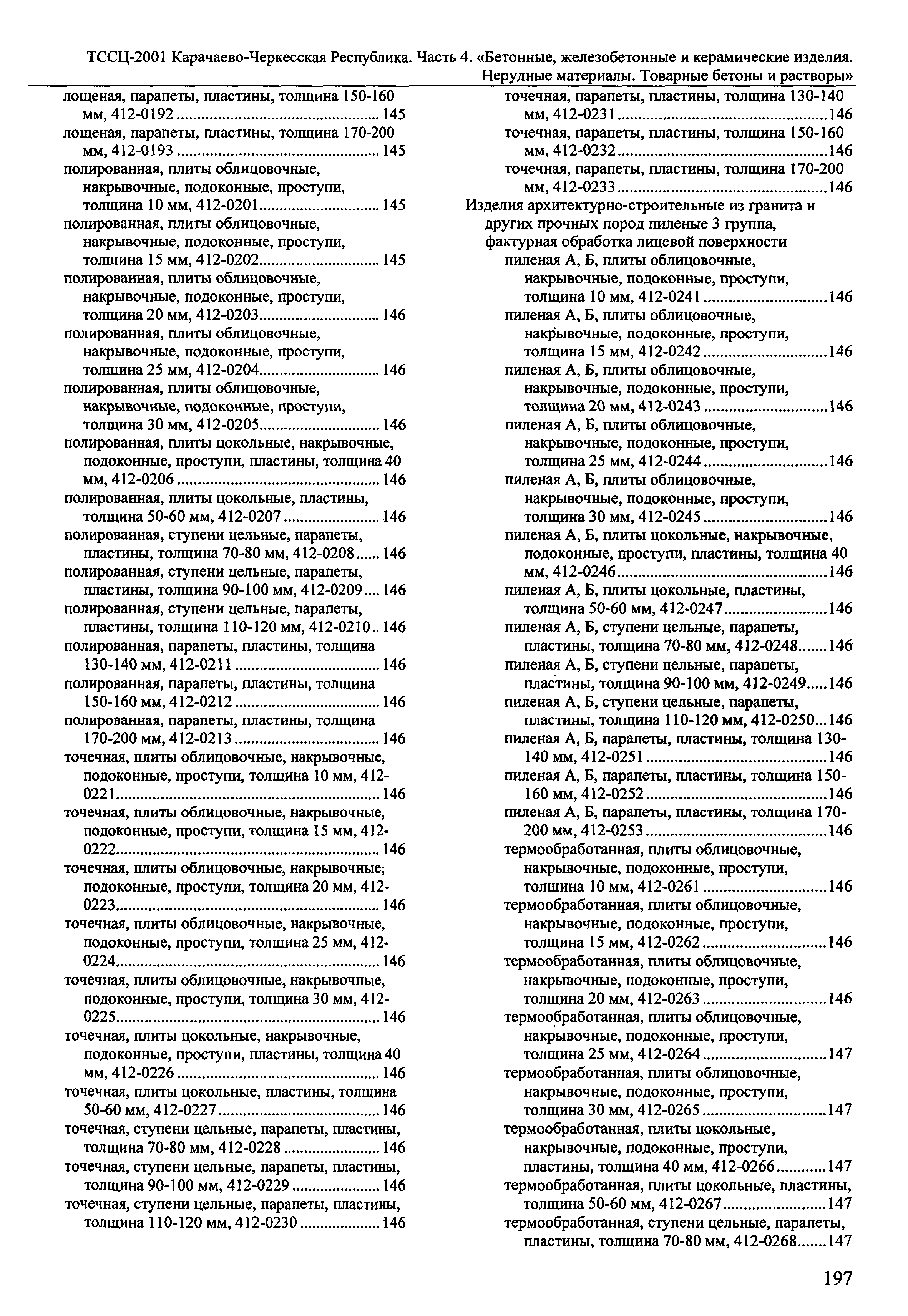 ТССЦ Карачаево-Черкесская Республика 04-2001