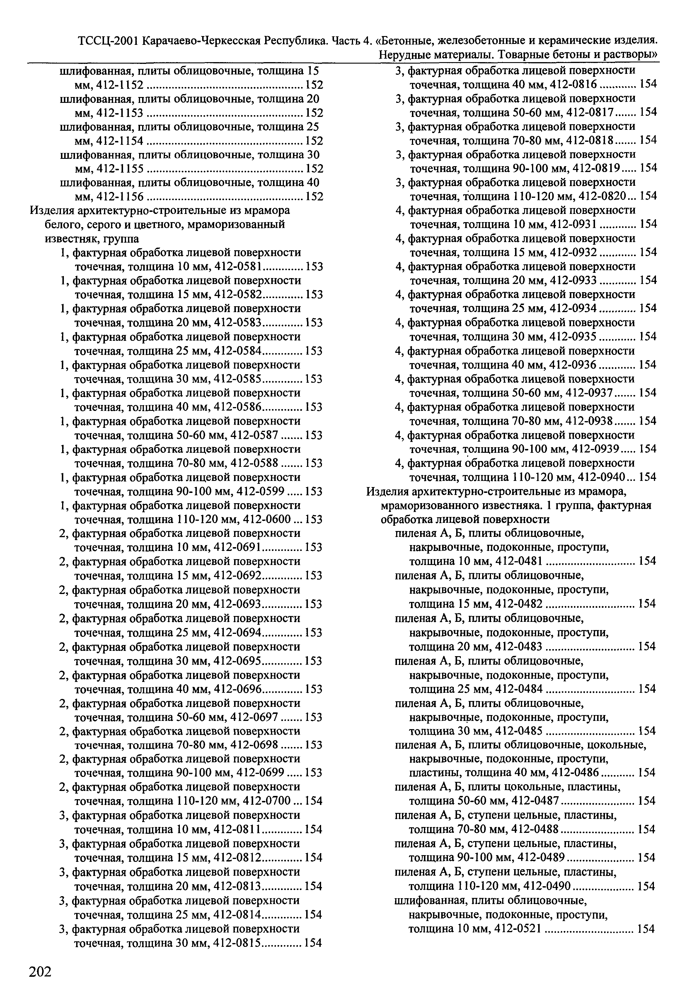 ТССЦ Карачаево-Черкесская Республика 04-2001