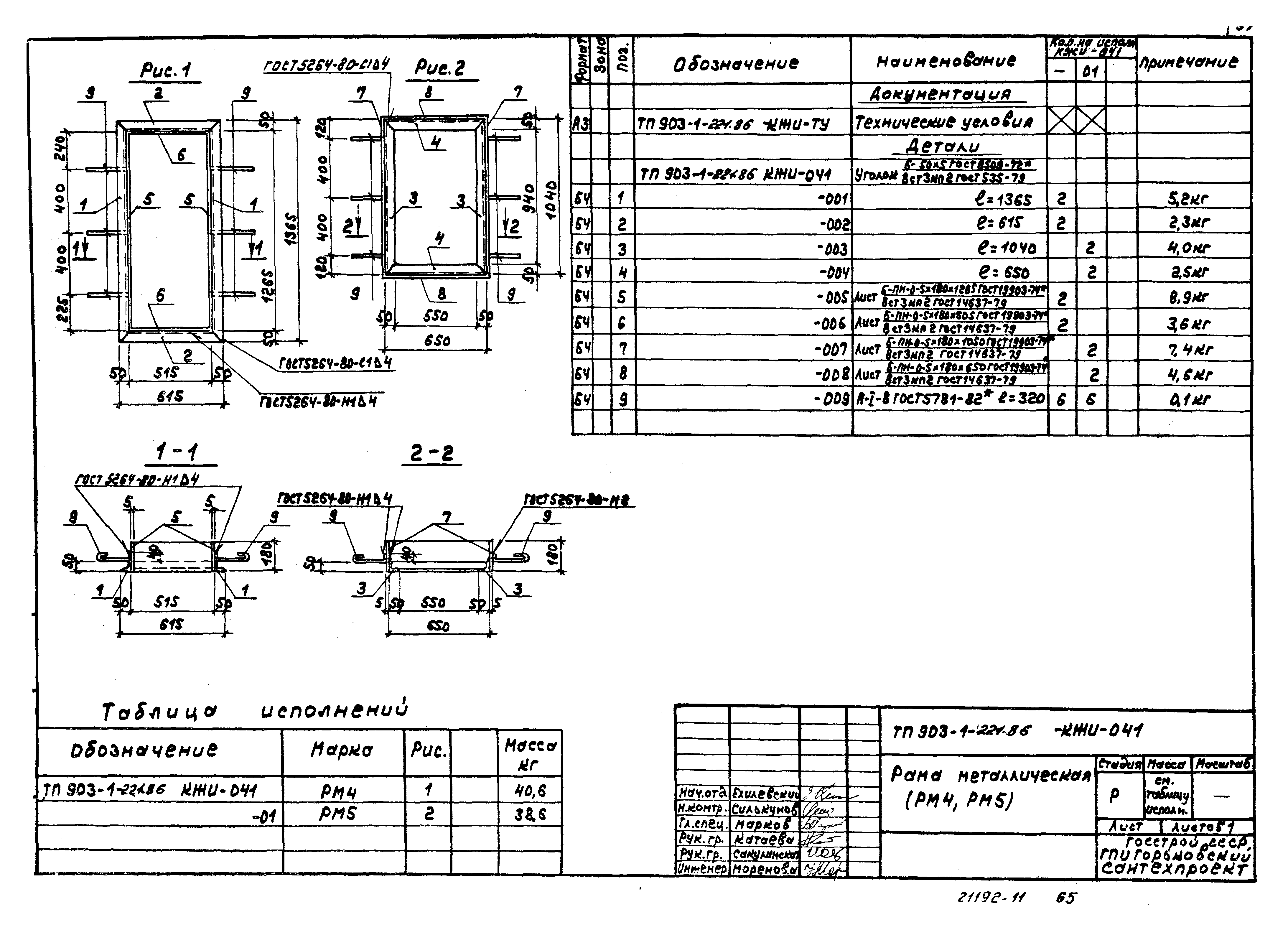 Типовой проект 903-1-221.86