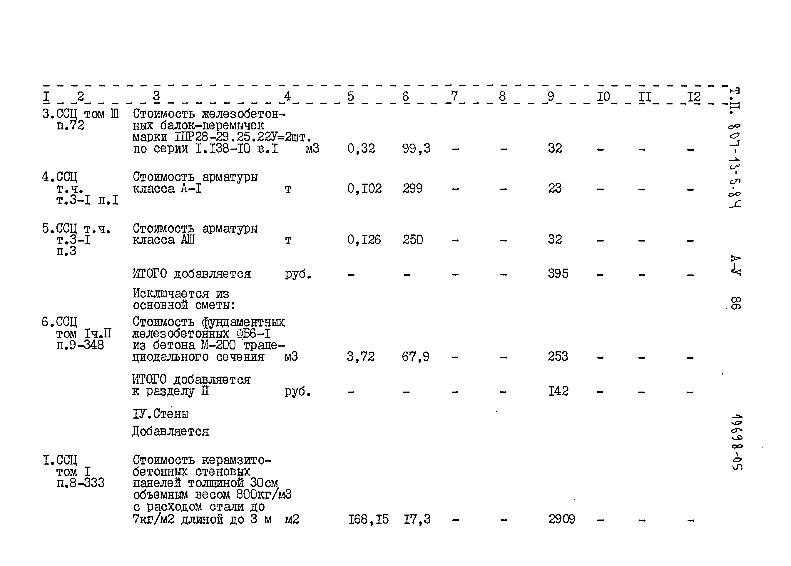 Типовой проект 807-13-5.84