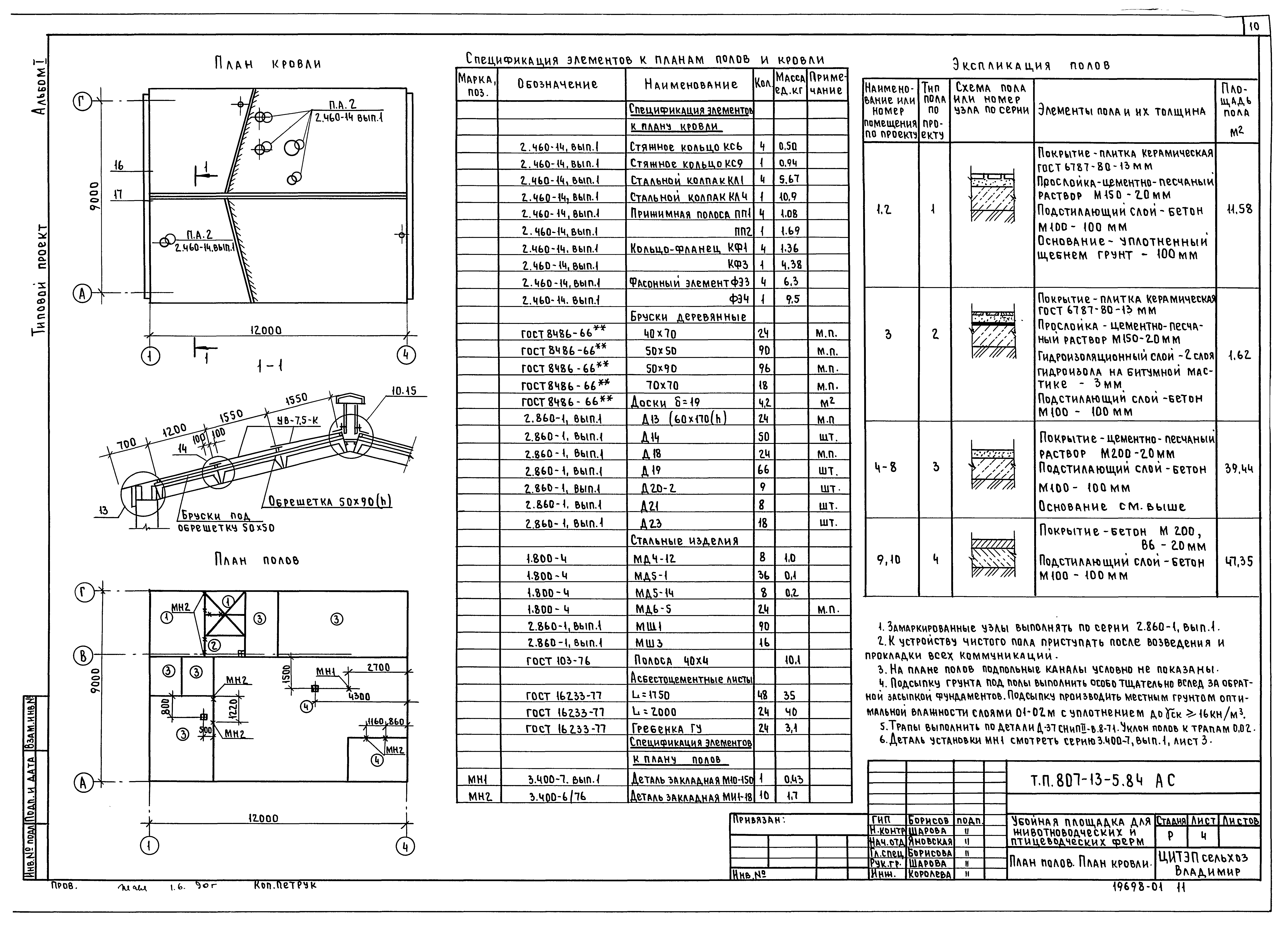 Типовой проект 807-13-5.84