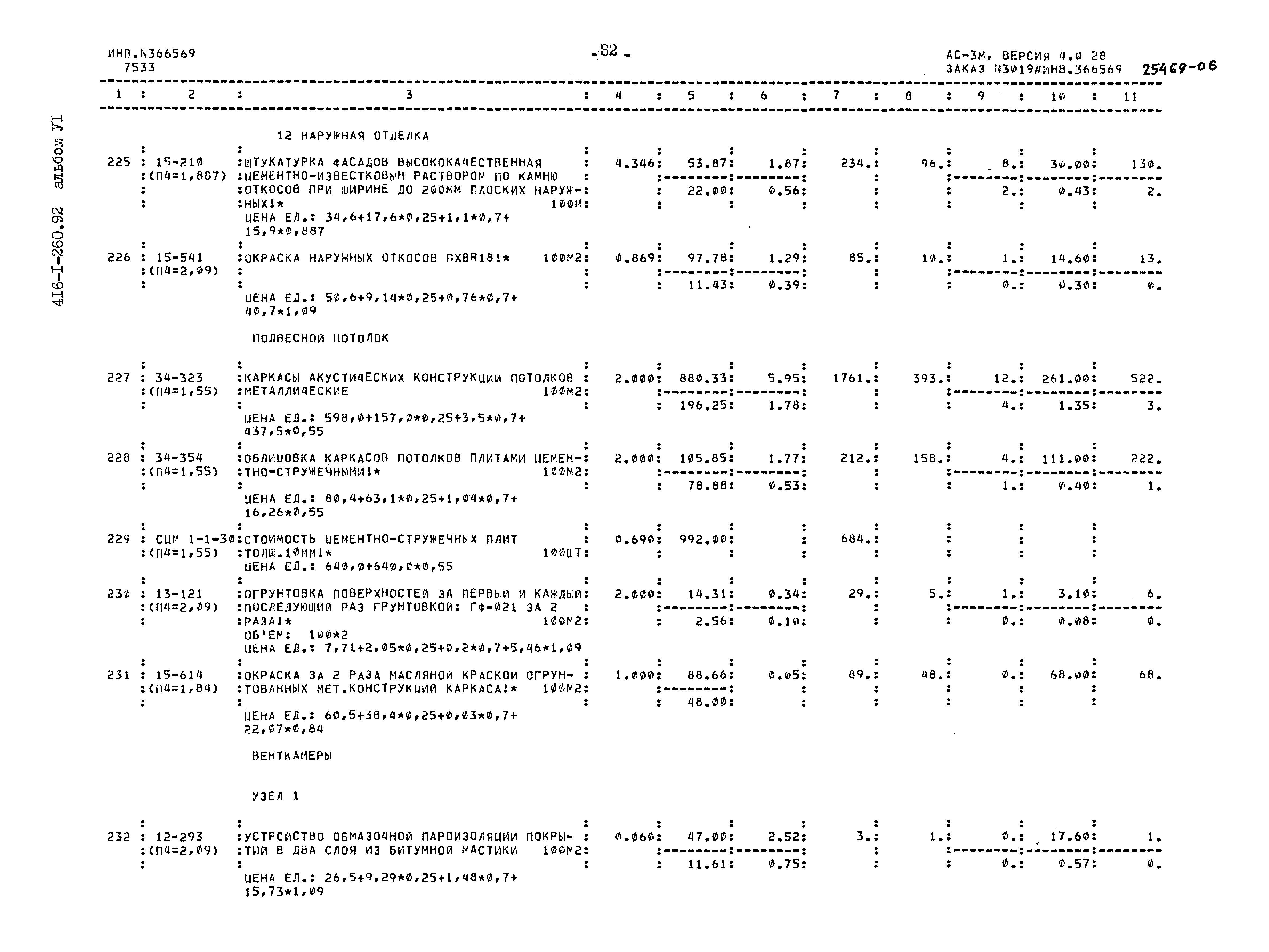 Типовой проект 416-1-260.92