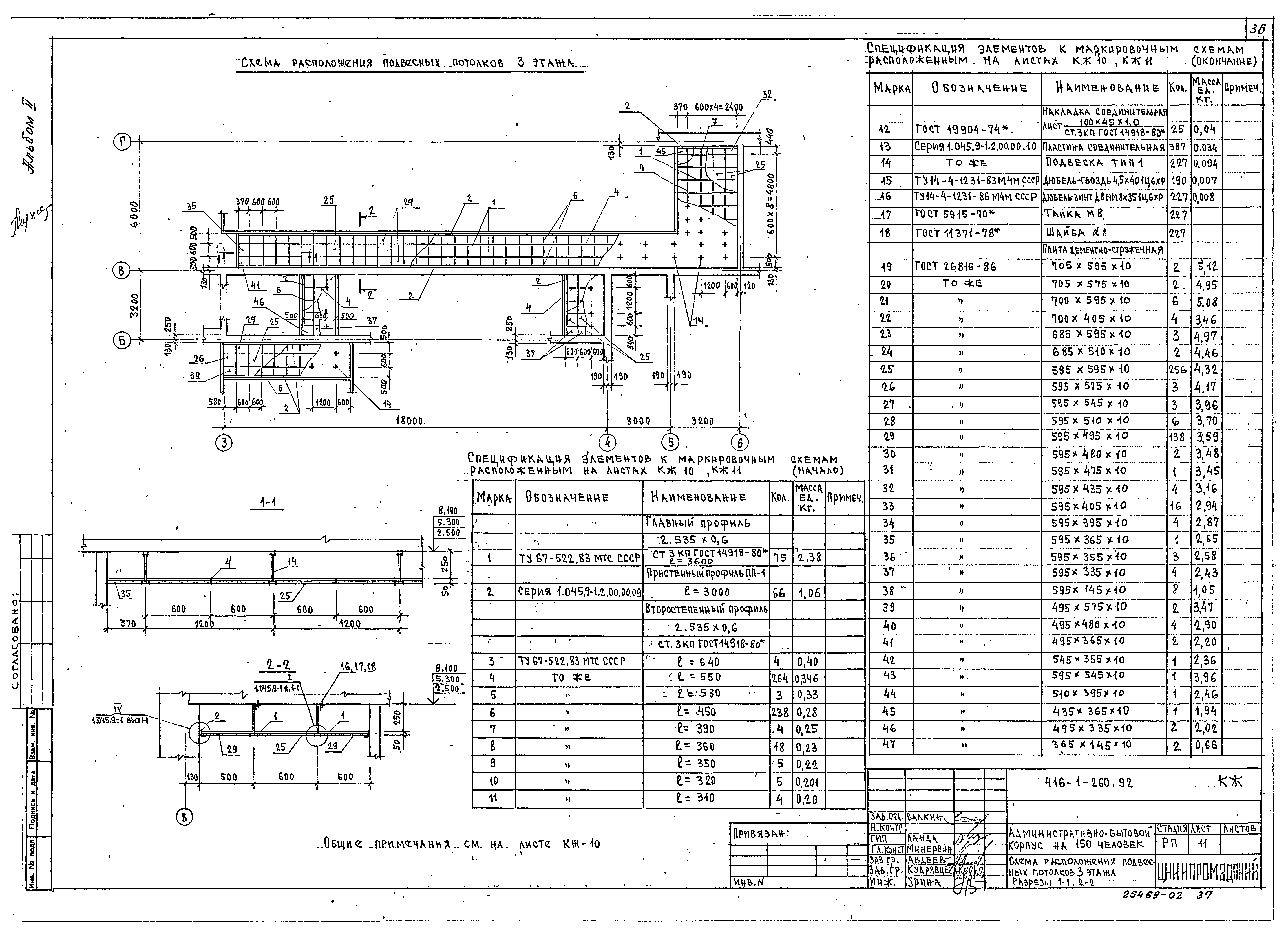 Типовой проект 416-1-260.92