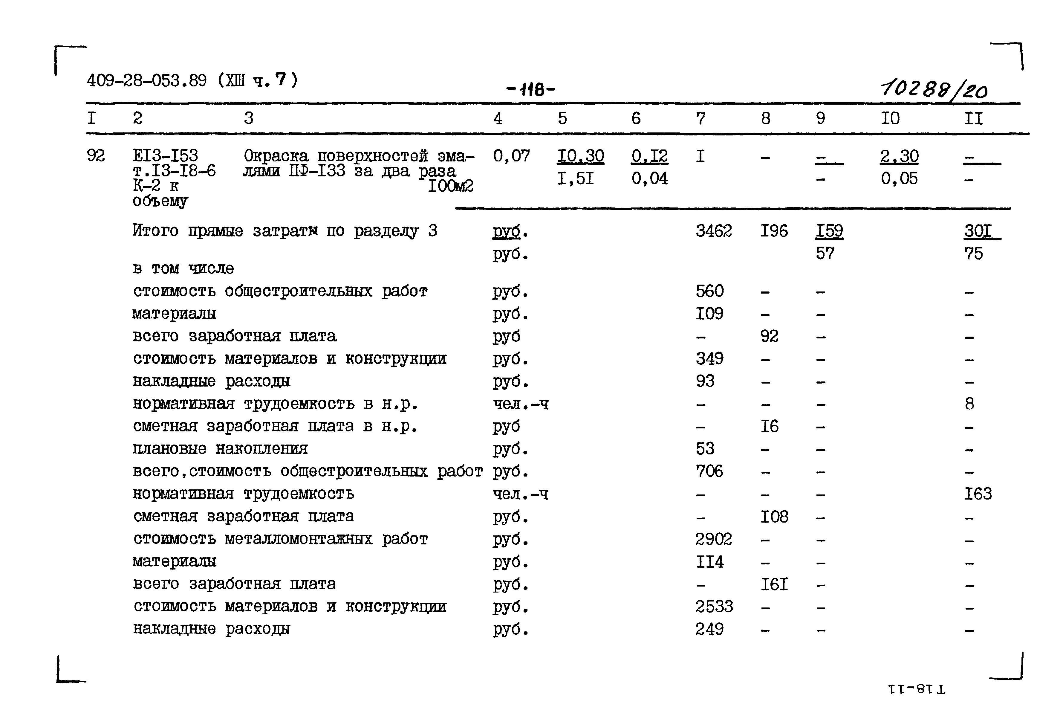 Типовые проектные решения 409-28-053.89