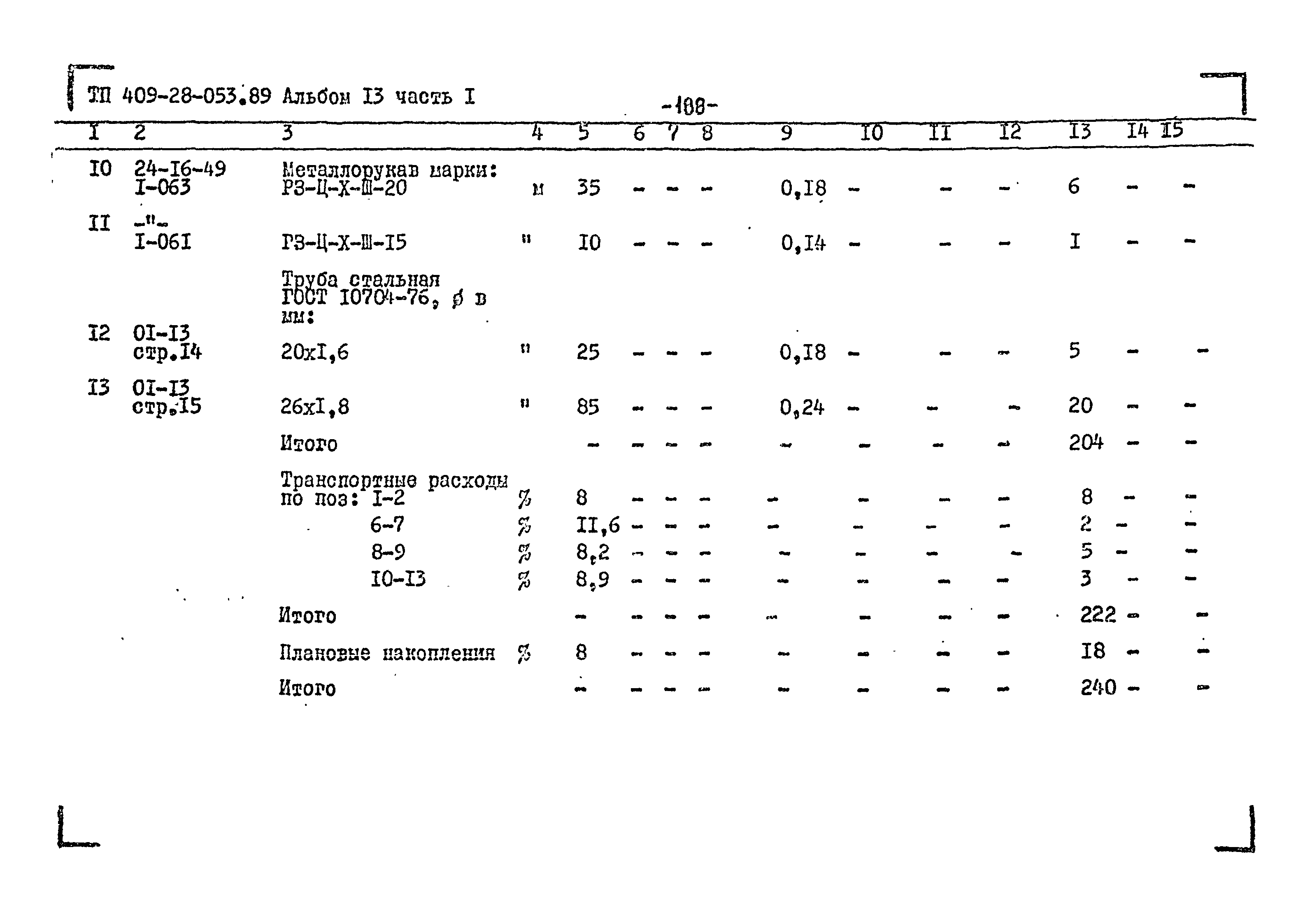 Типовые проектные решения 409-28-053.89