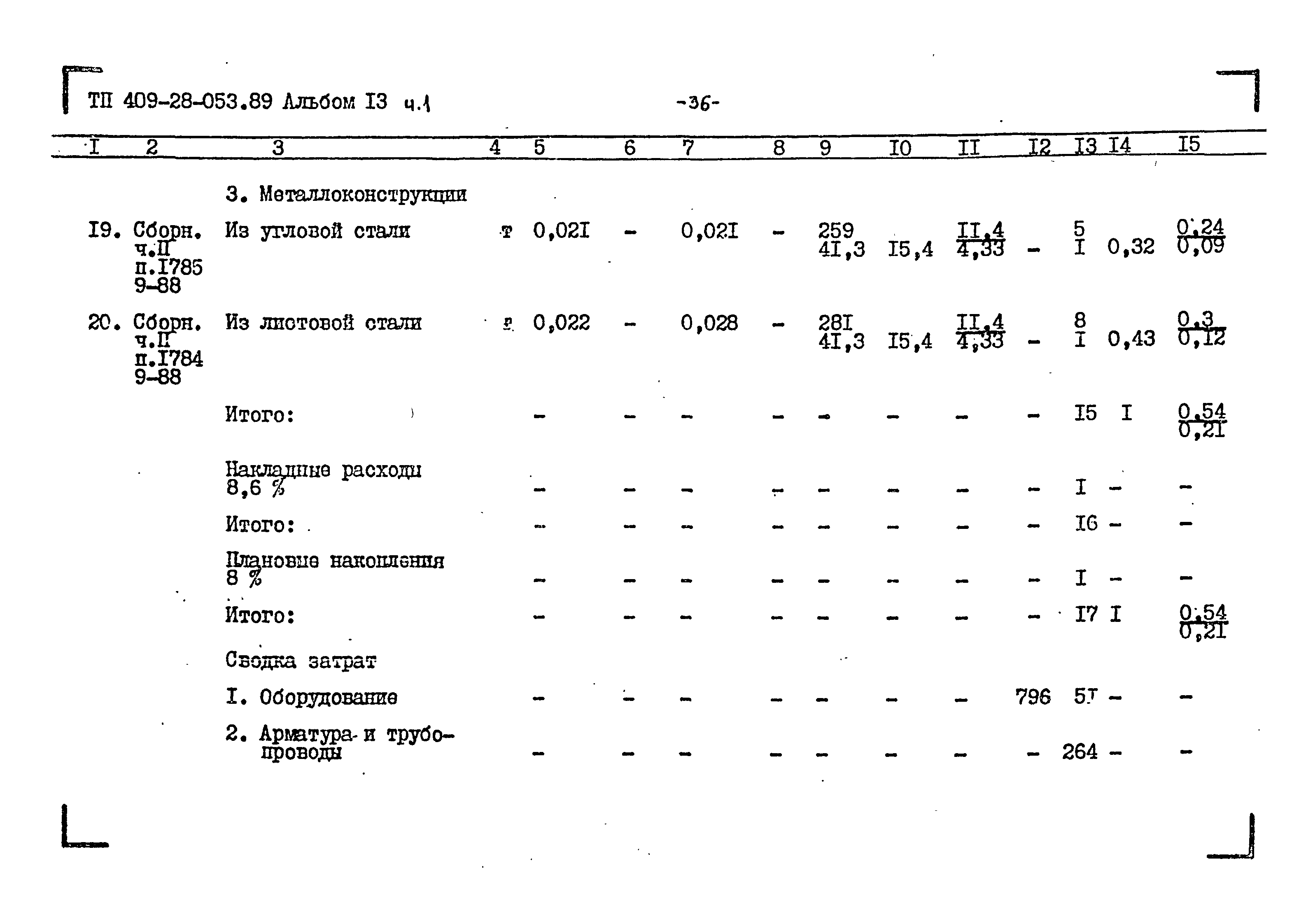 Типовые проектные решения 409-28-053.89