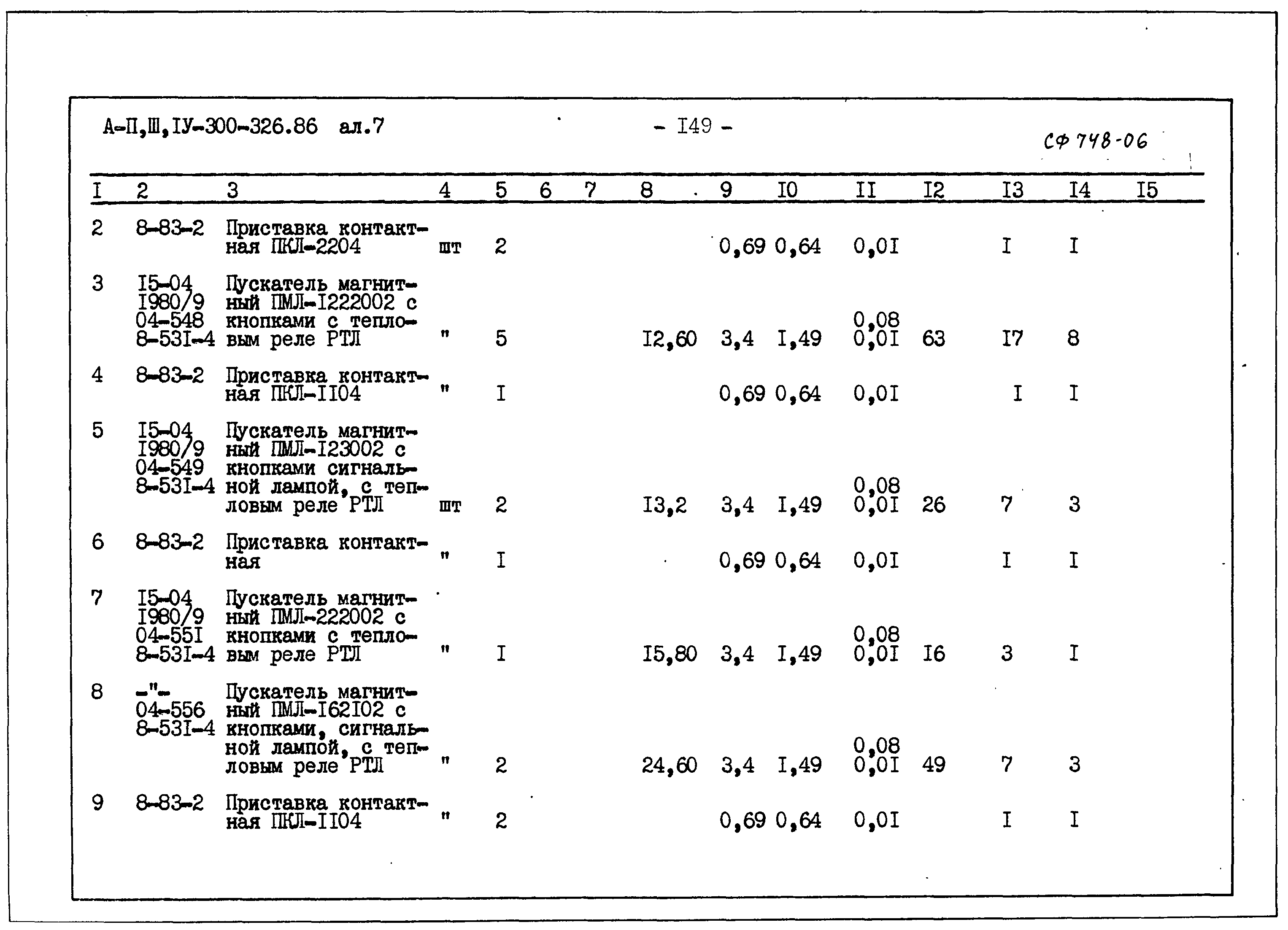 Типовой проект А-II,III,IV-300-326.86